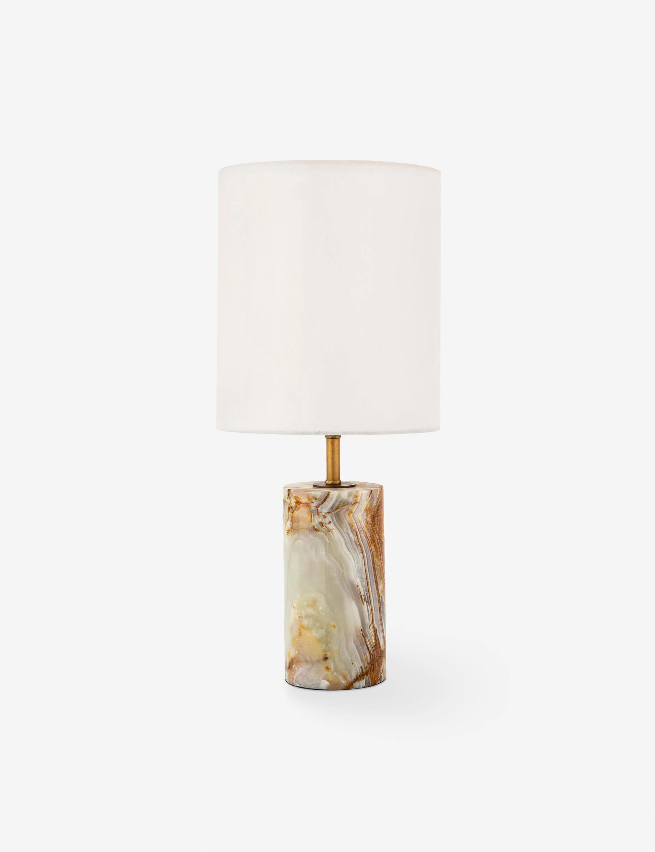 Jade and Brass Mini Table Lamp by Regina Andrew - Image 2
