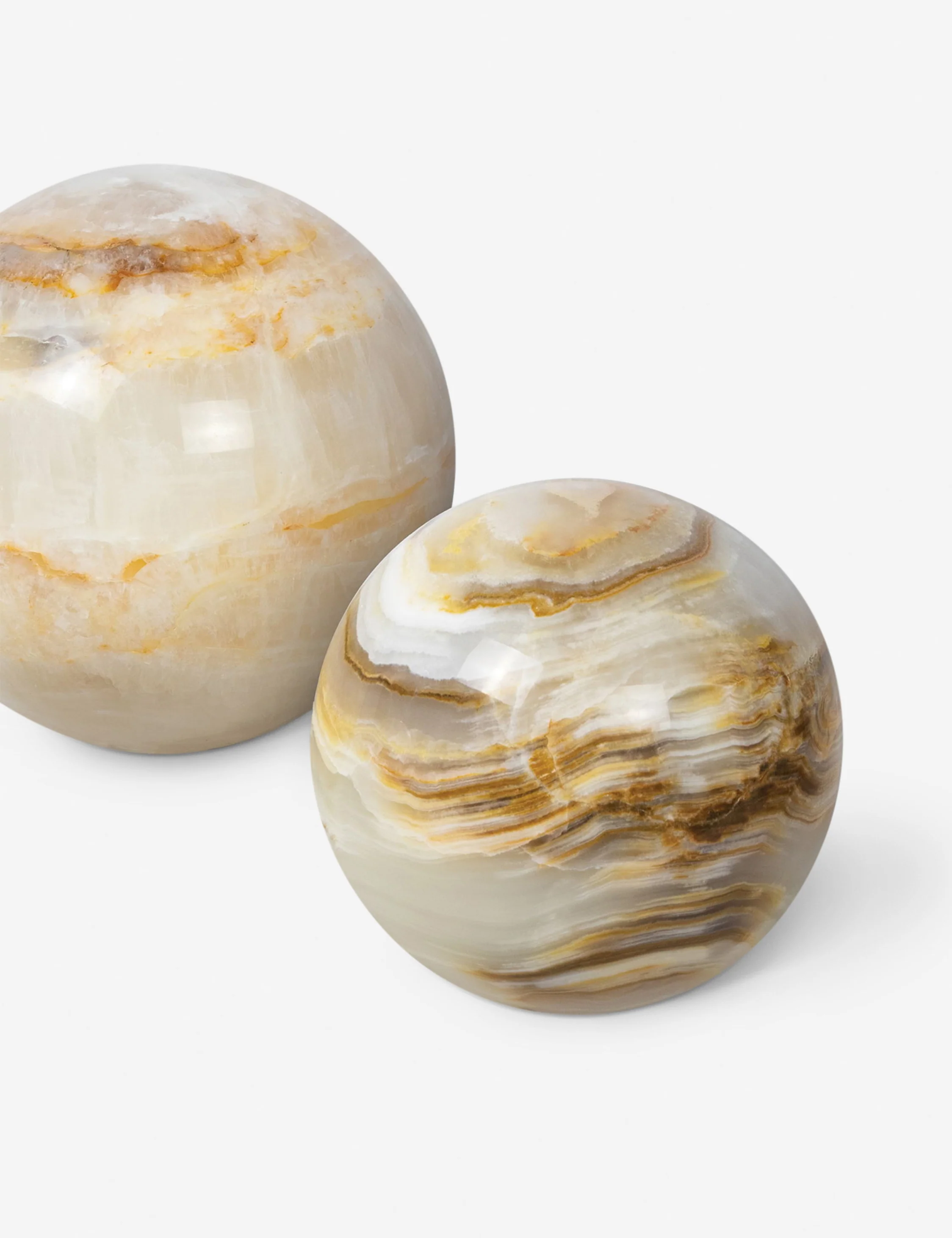 Jade Sphere Objects (Set of 3) by Regina Andrew - Image 3