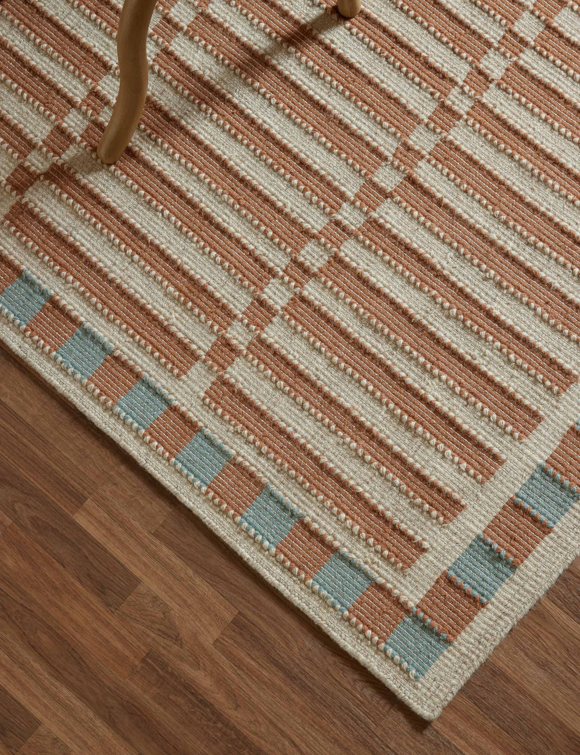 Joslin Flatweave Wool Blend Rug - Image 3