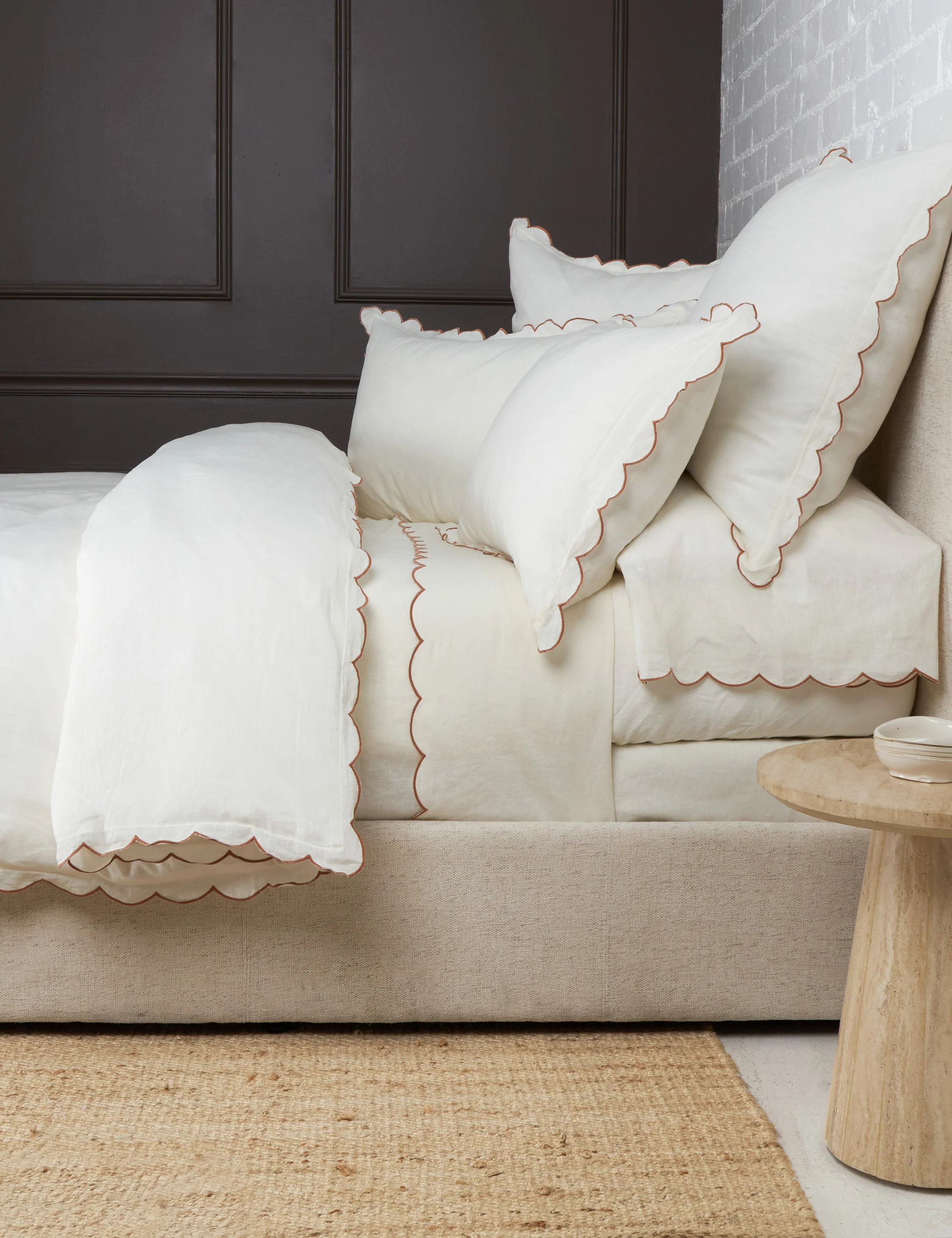 Kelly Linen Duvet Cover by Pom Pom At Home - Image 3