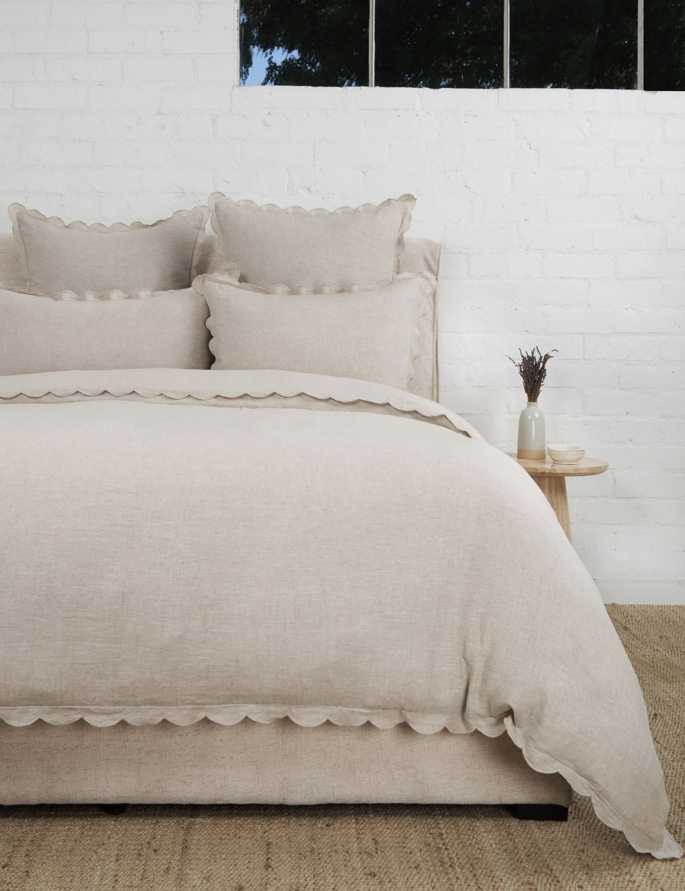 Kelly Linen Duvet Cover by Pom Pom At Home - Image 5