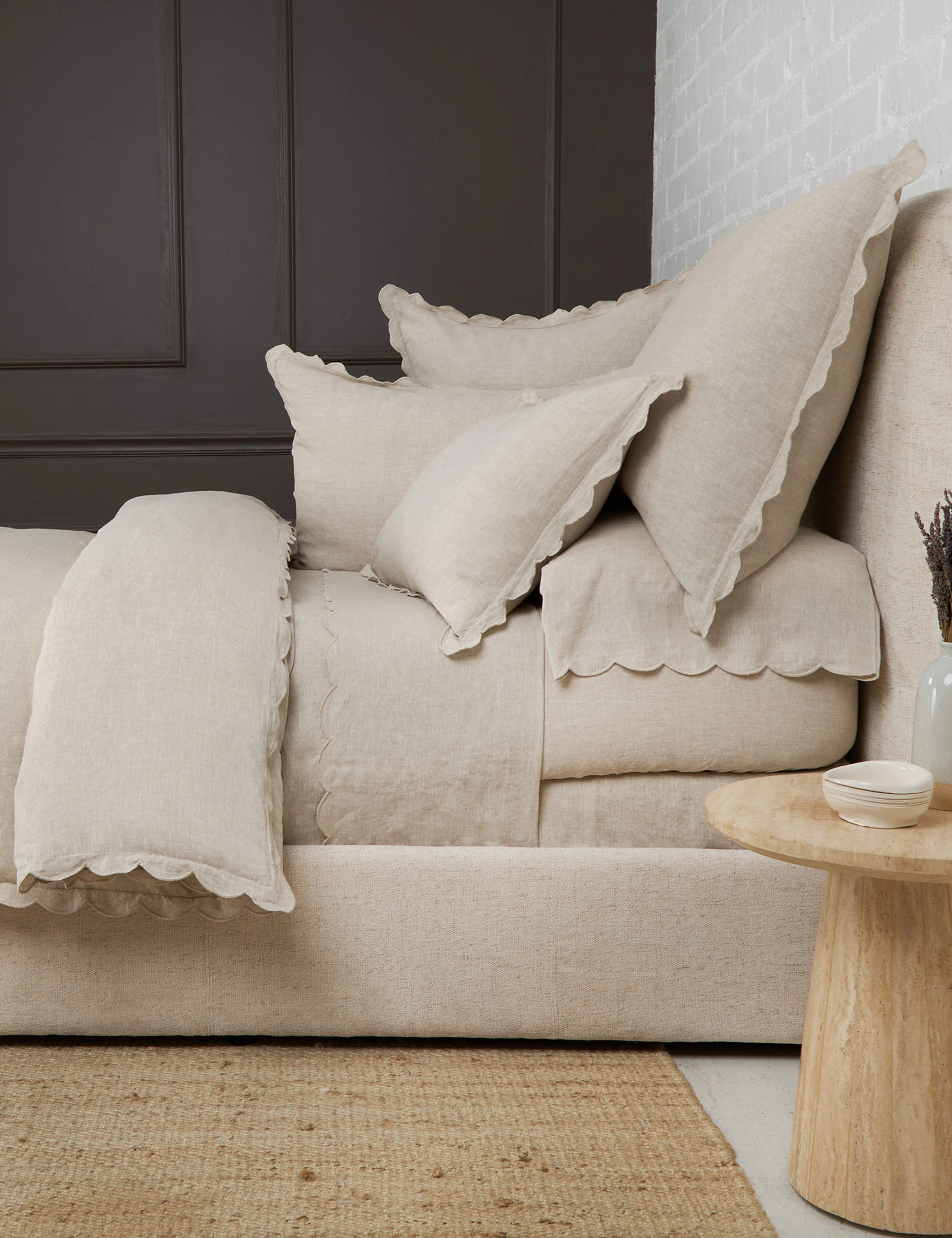 Kelly Linen Duvet Cover by Pom Pom At Home - Image 7