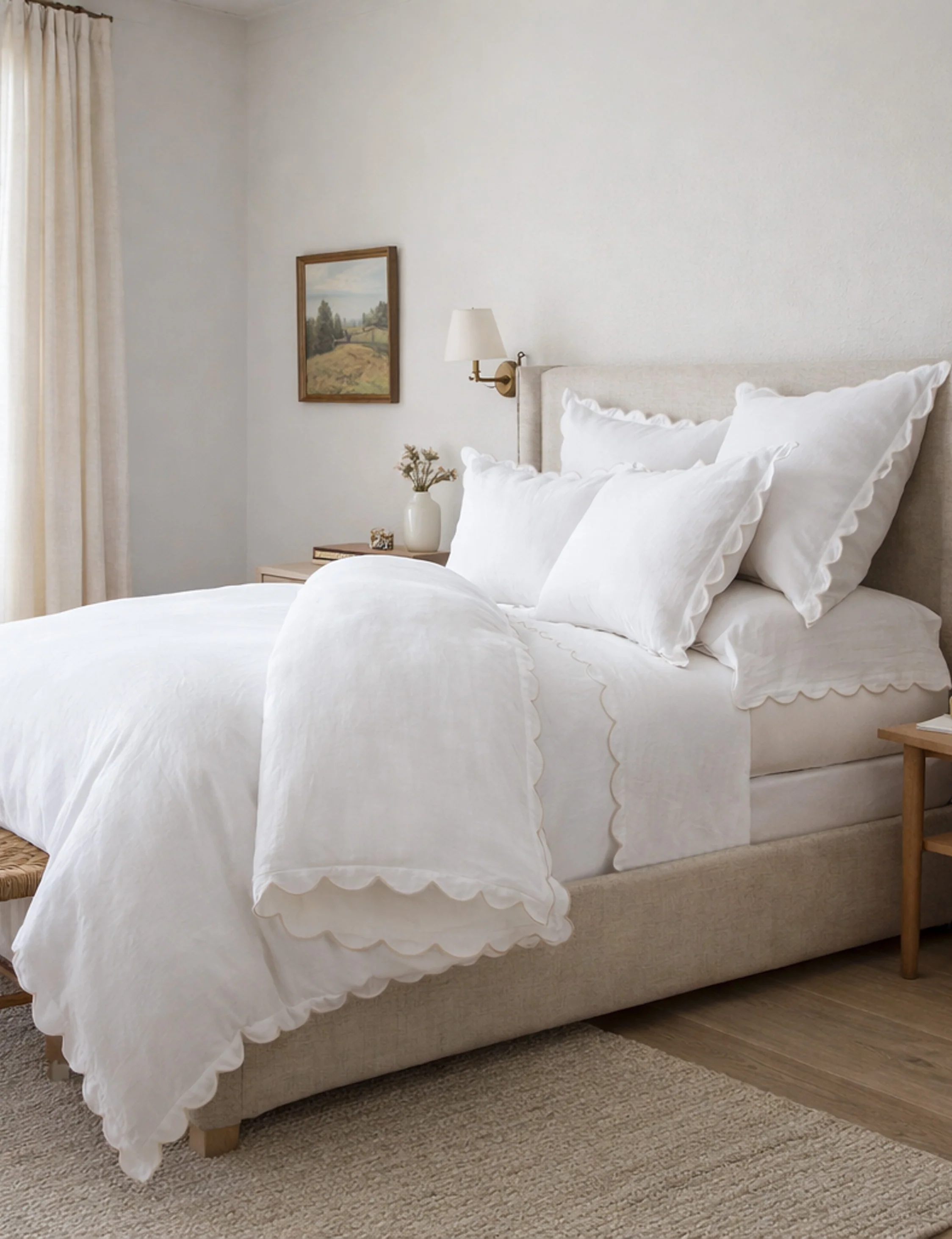 Kelly Linen Pillowcases (Set of 2) by Pom Pom At Home - Image 5
