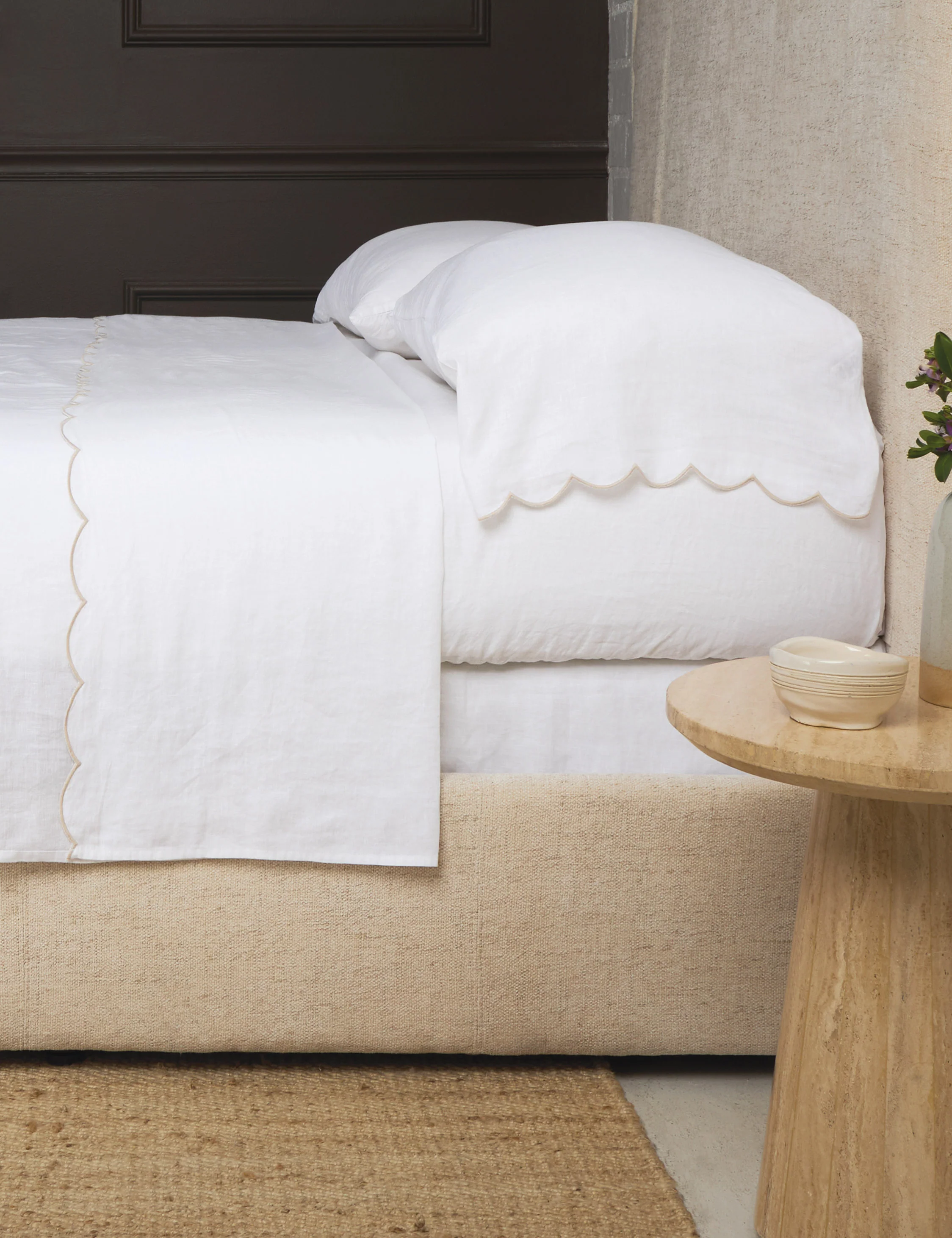 Kelly Linen Pillowcases (Set of 2) by Pom Pom At Home - Image 7