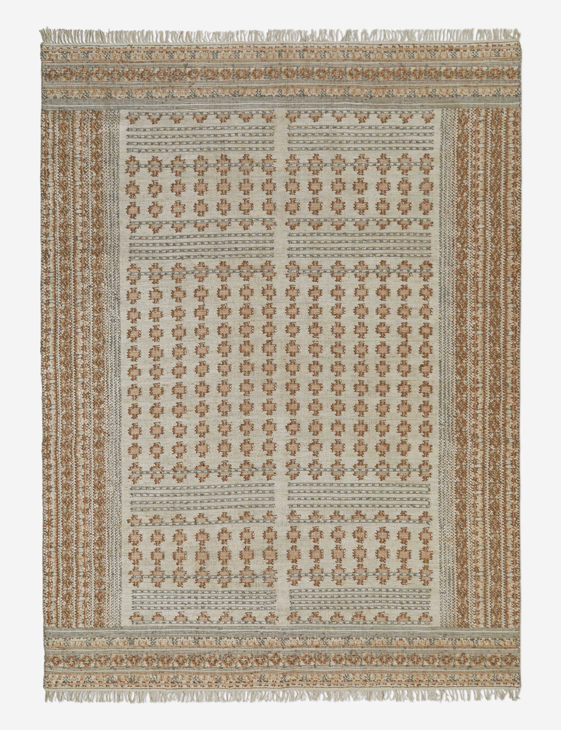 Keziah Flatweave Jute-Blend Rug Swatch, Slate - Image 5