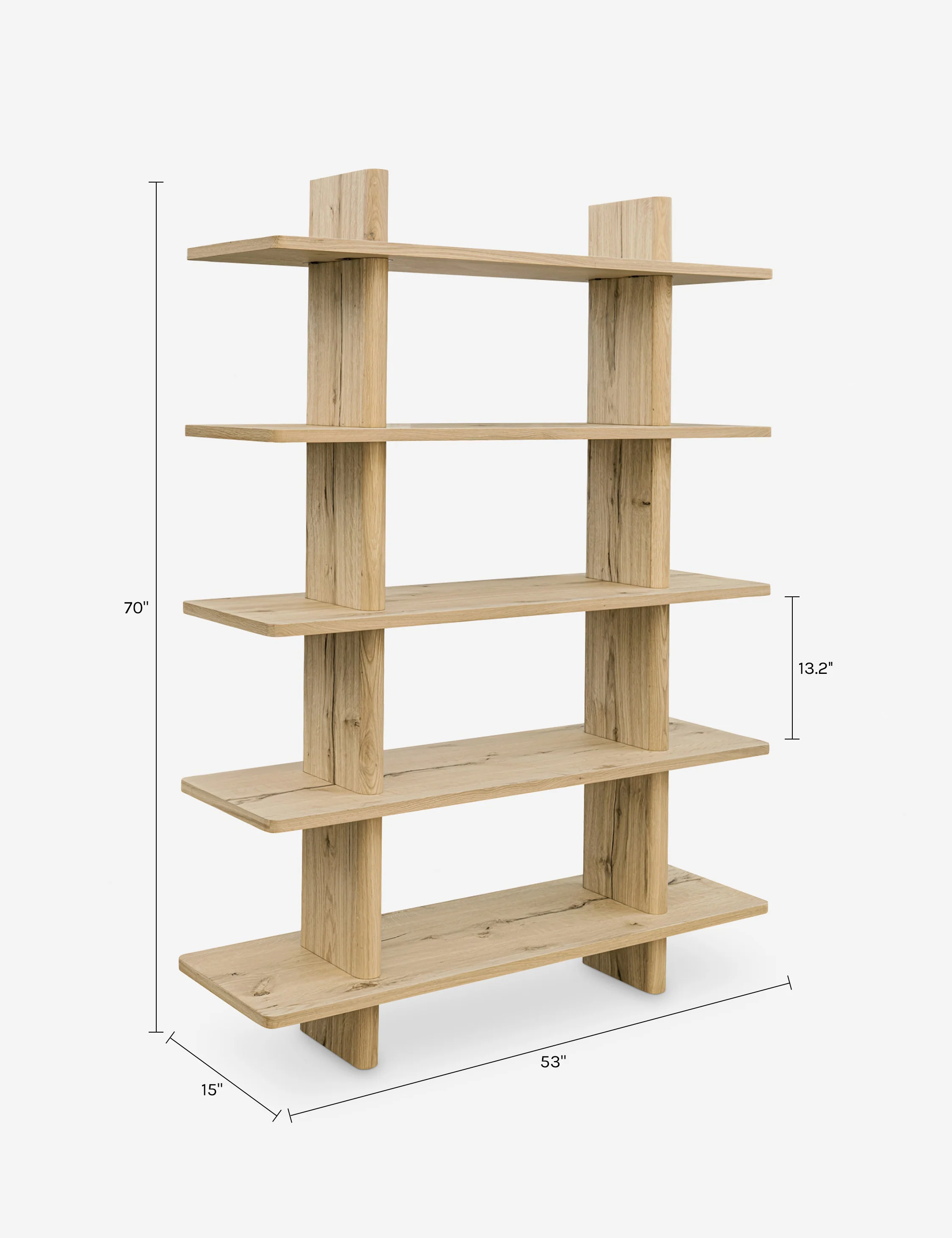 Khaza Tall Bookcase - Image 13