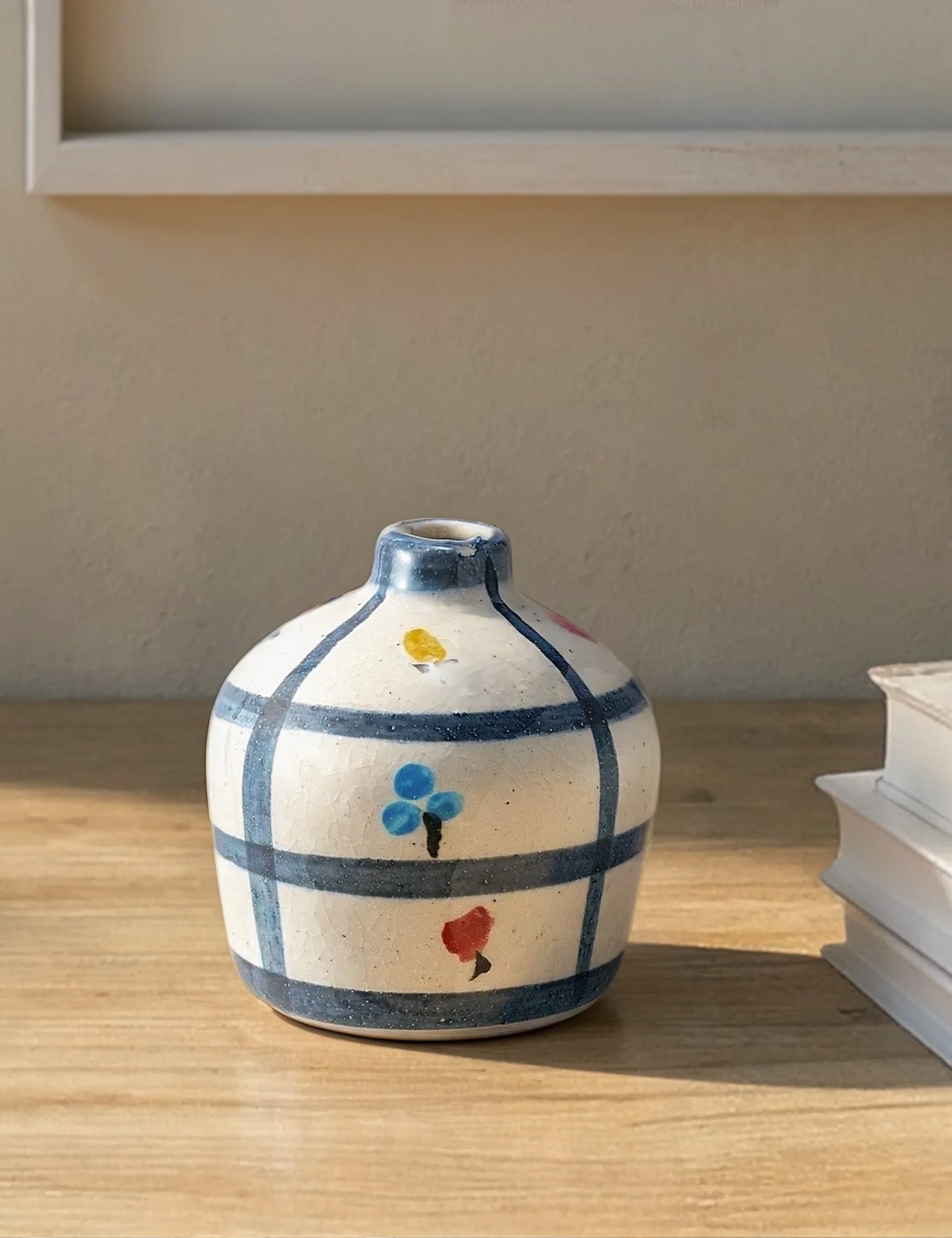 Kinda Hand-Painted Vase