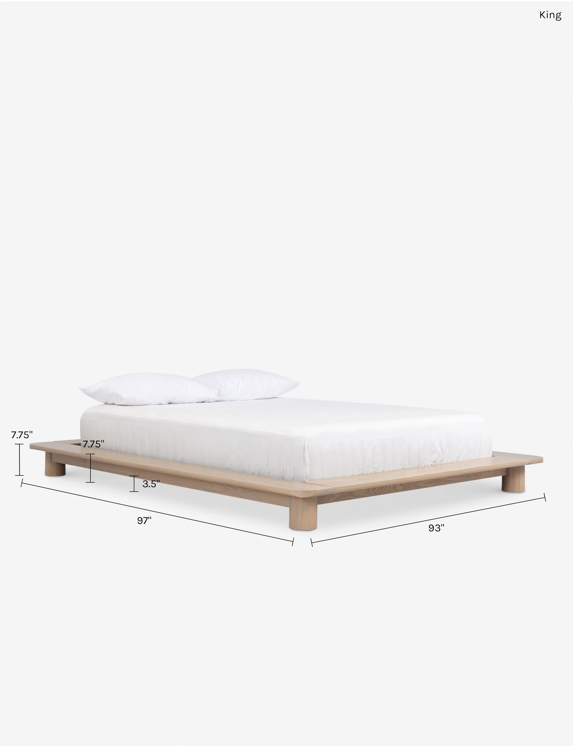 Kiral Platform Bed by Sun at Six - Image 12
