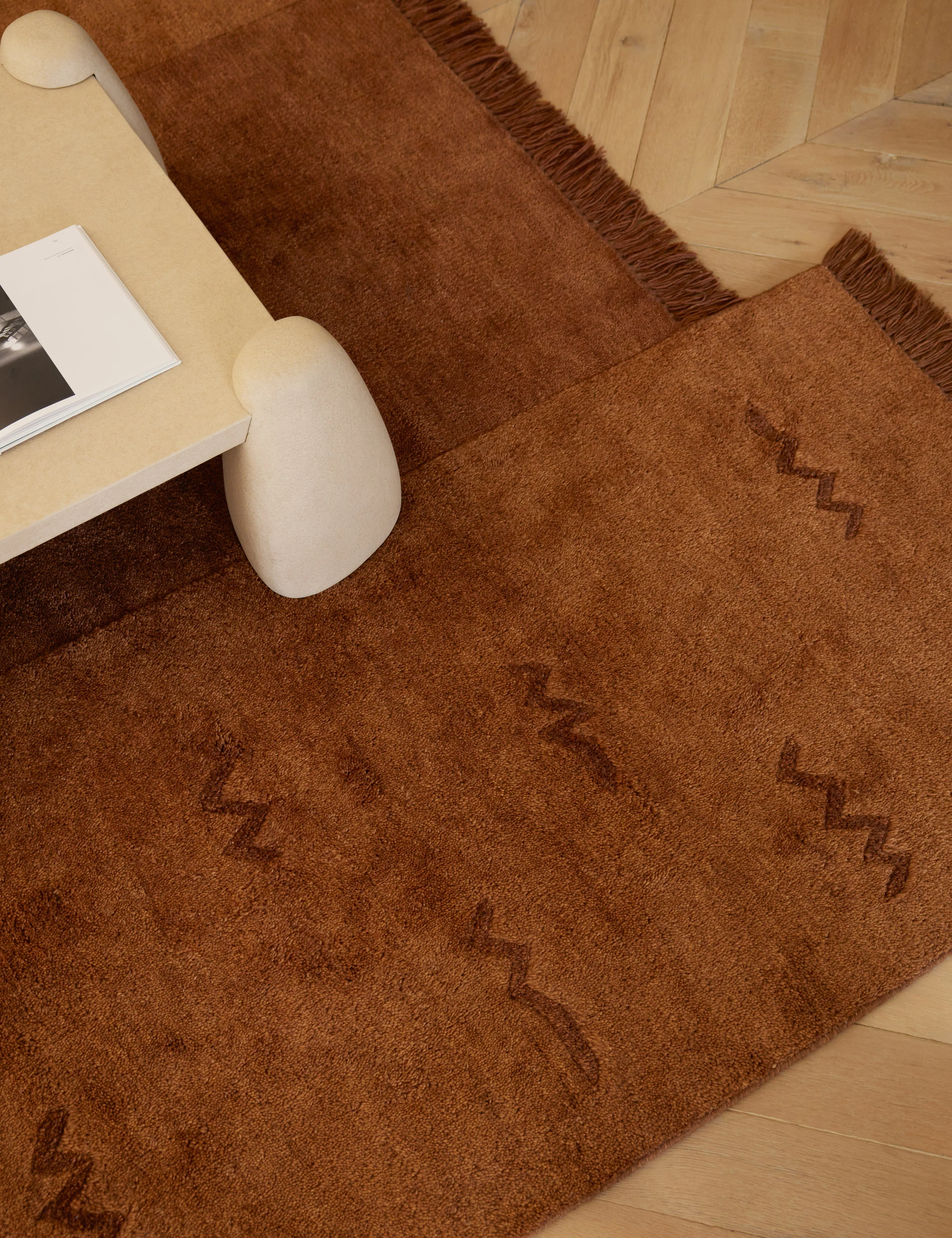 Koukero Hand-Knotted Wool Rug by Sarah Sherman Samuel - Image 3
