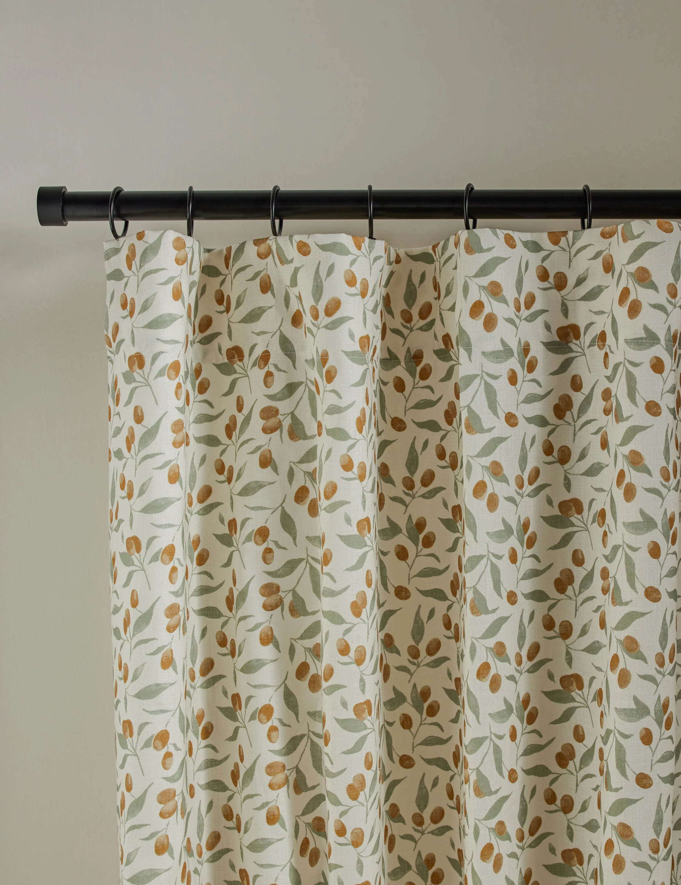 Kumquats Linen Curtain Panel by Rylee + Cru - Image 3