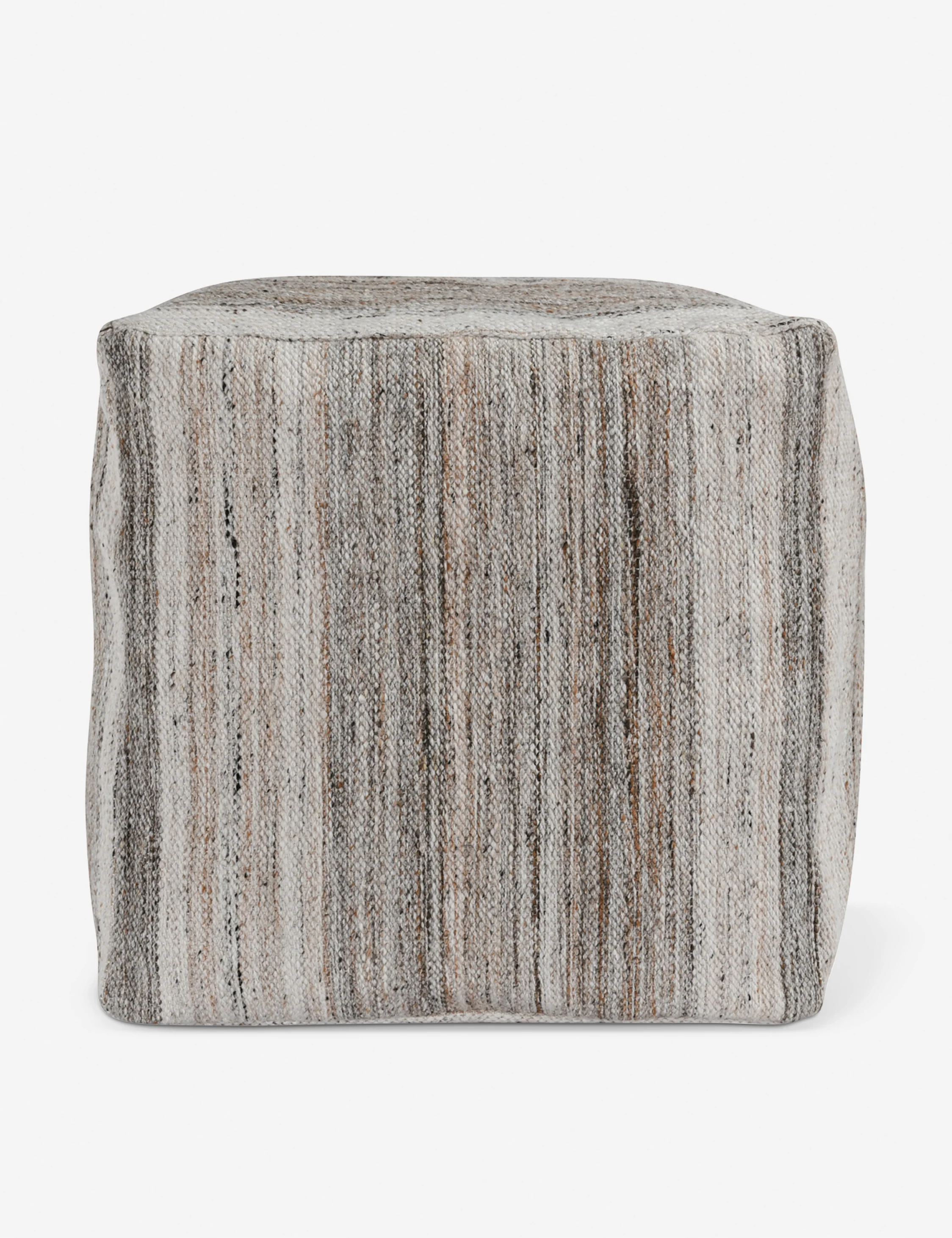 Laibah Indoor / Outdoor Pouf, 24" x 24" - Image 3