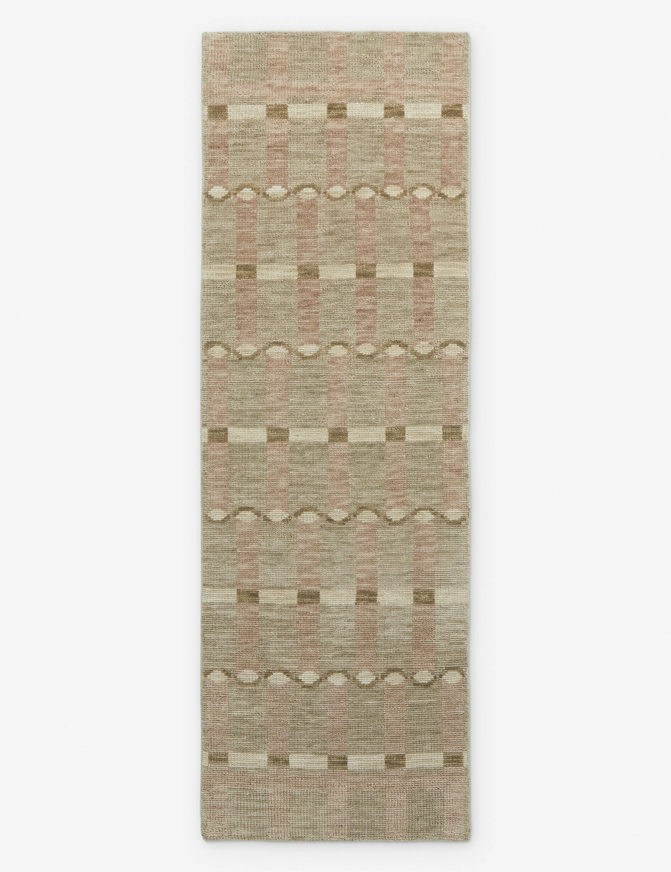 Lalan Hand-Knotted Wool Rug Swatch - Image 5