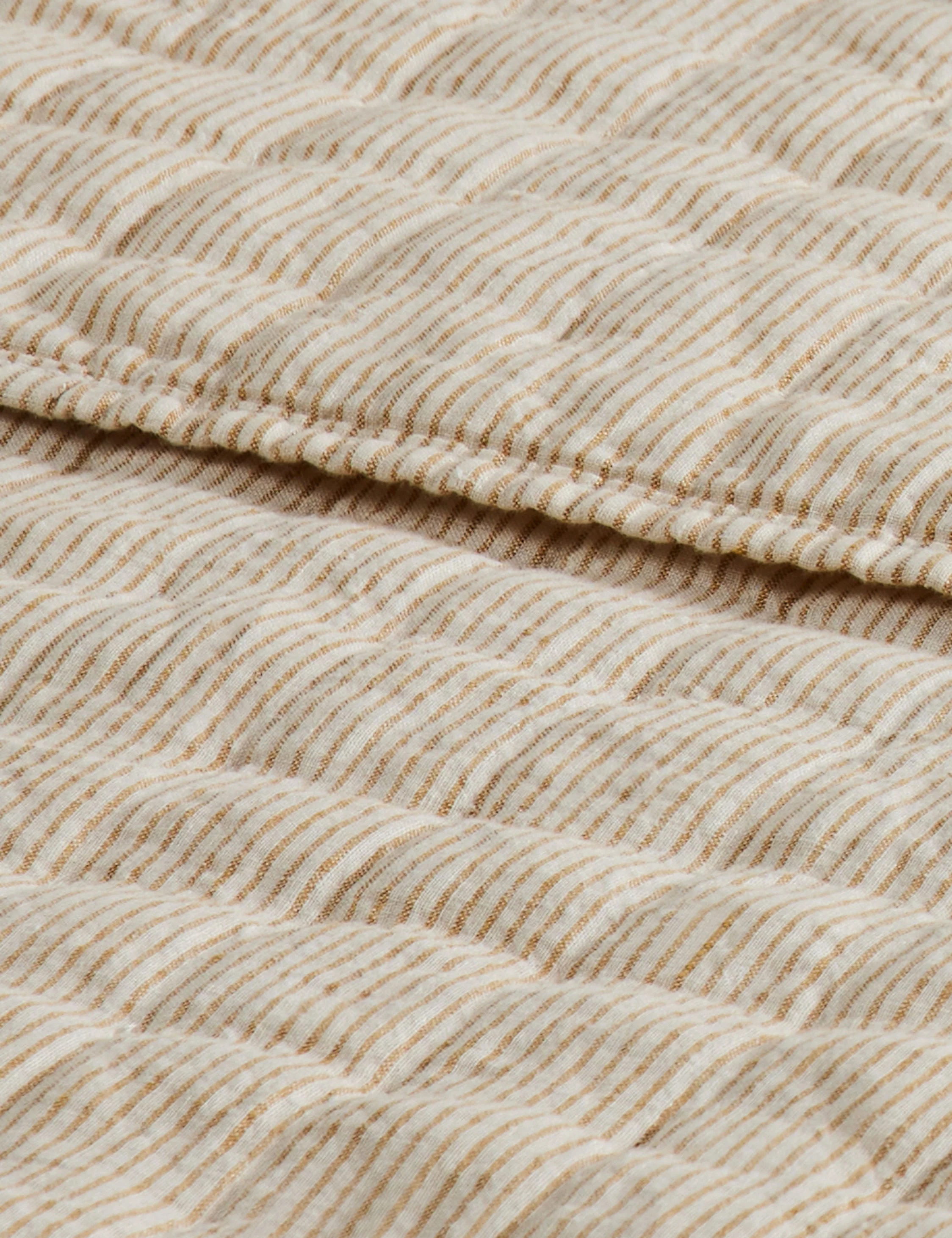 Lammin Linen Quilted Coverlet by Sarah Sherman Samuel - Image 13