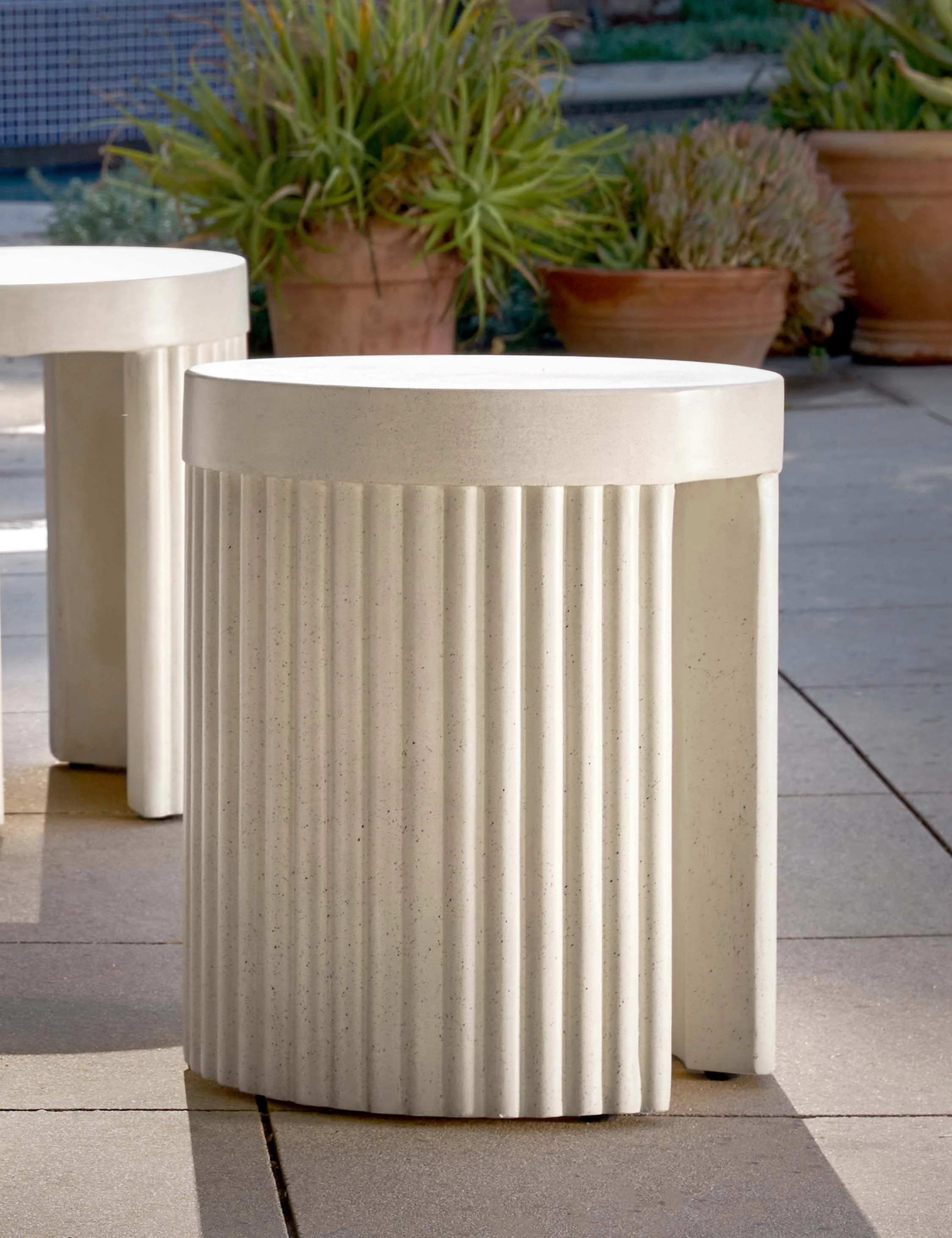 Lelia Indoor / Outdoor Stool - Image 2