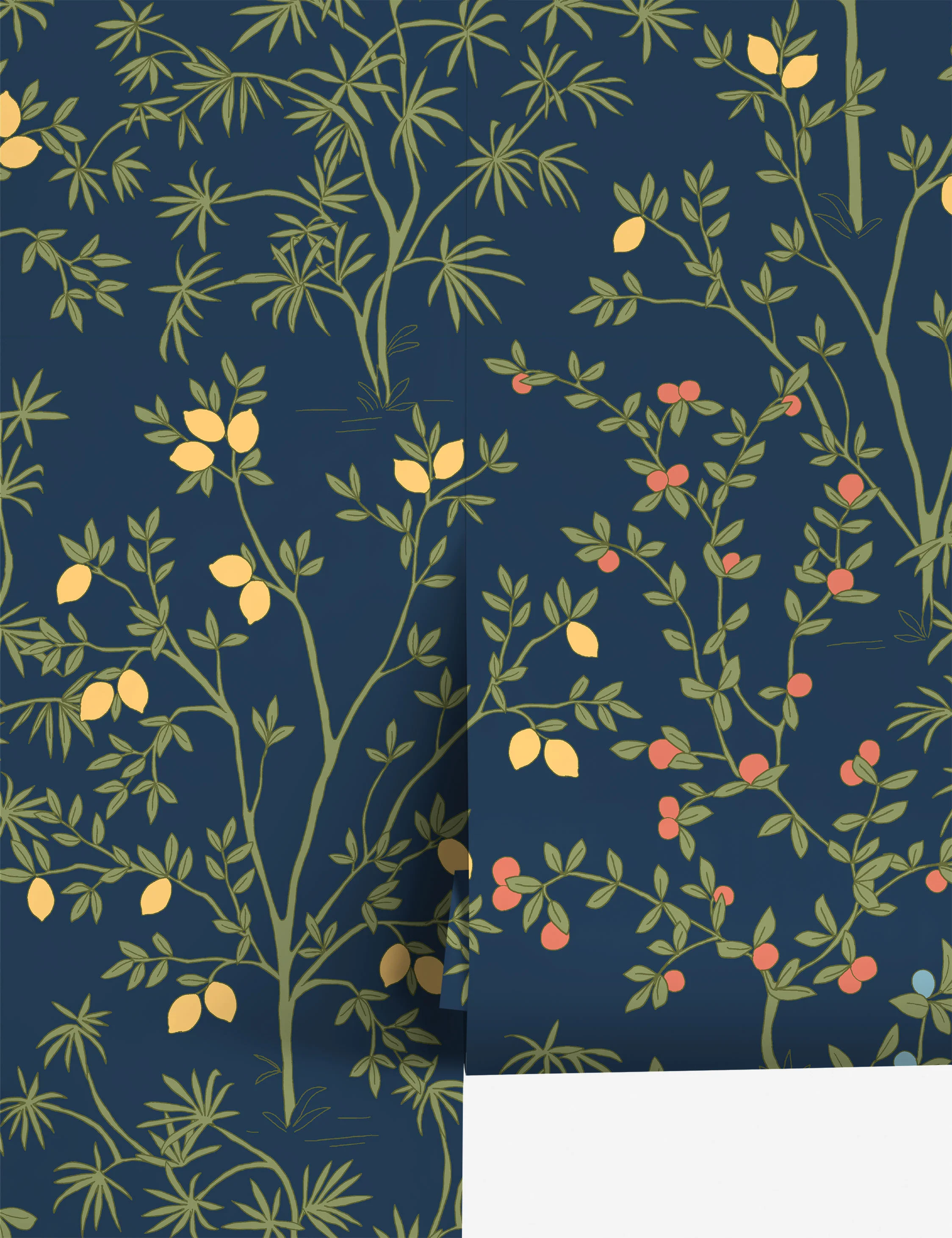 Lemon Grove Peel + Stick Wallpaper by Erin & Ben Co. - Image 2