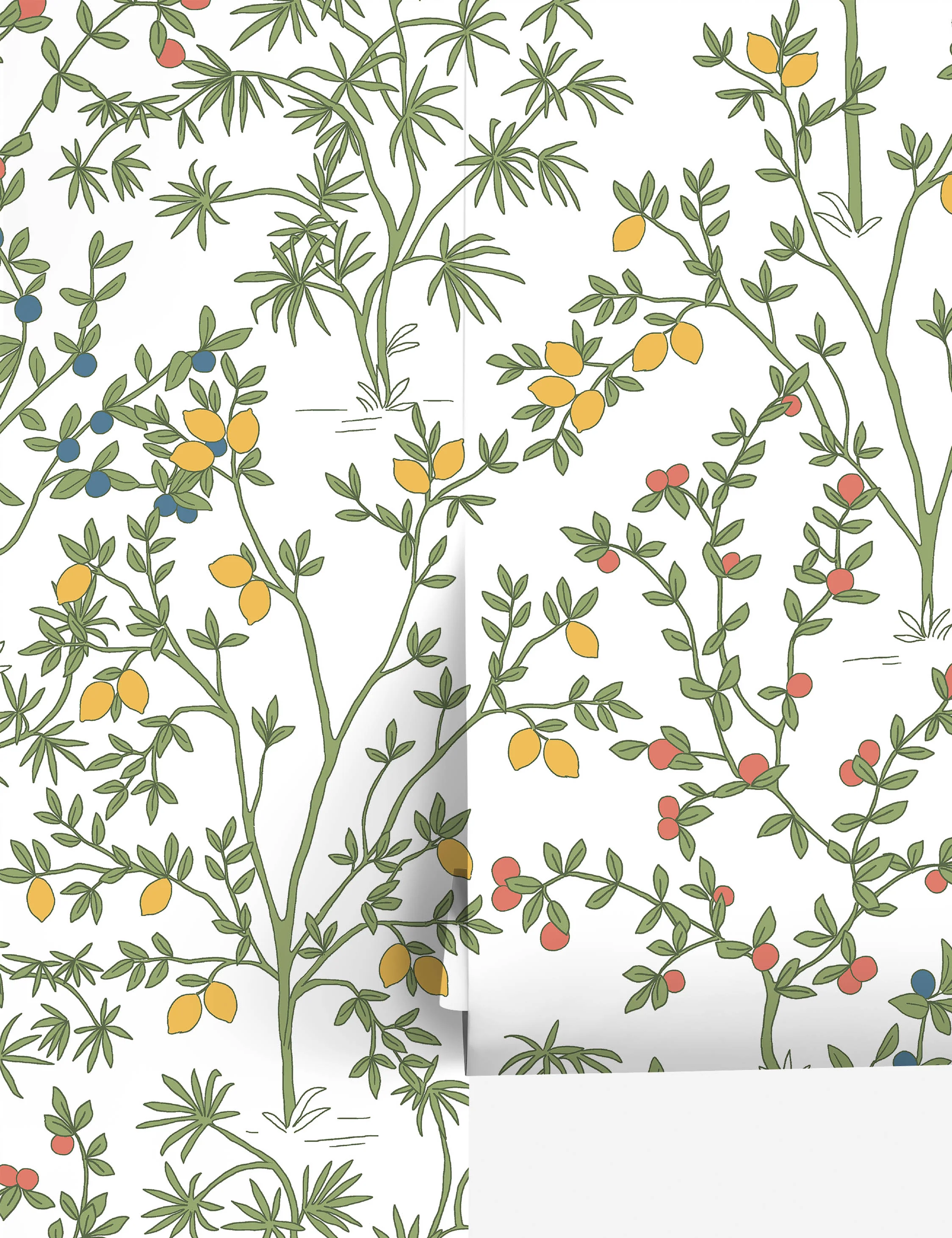 Lemon Grove Peel + Stick Wallpaper by Erin & Ben Co. - Image 3
