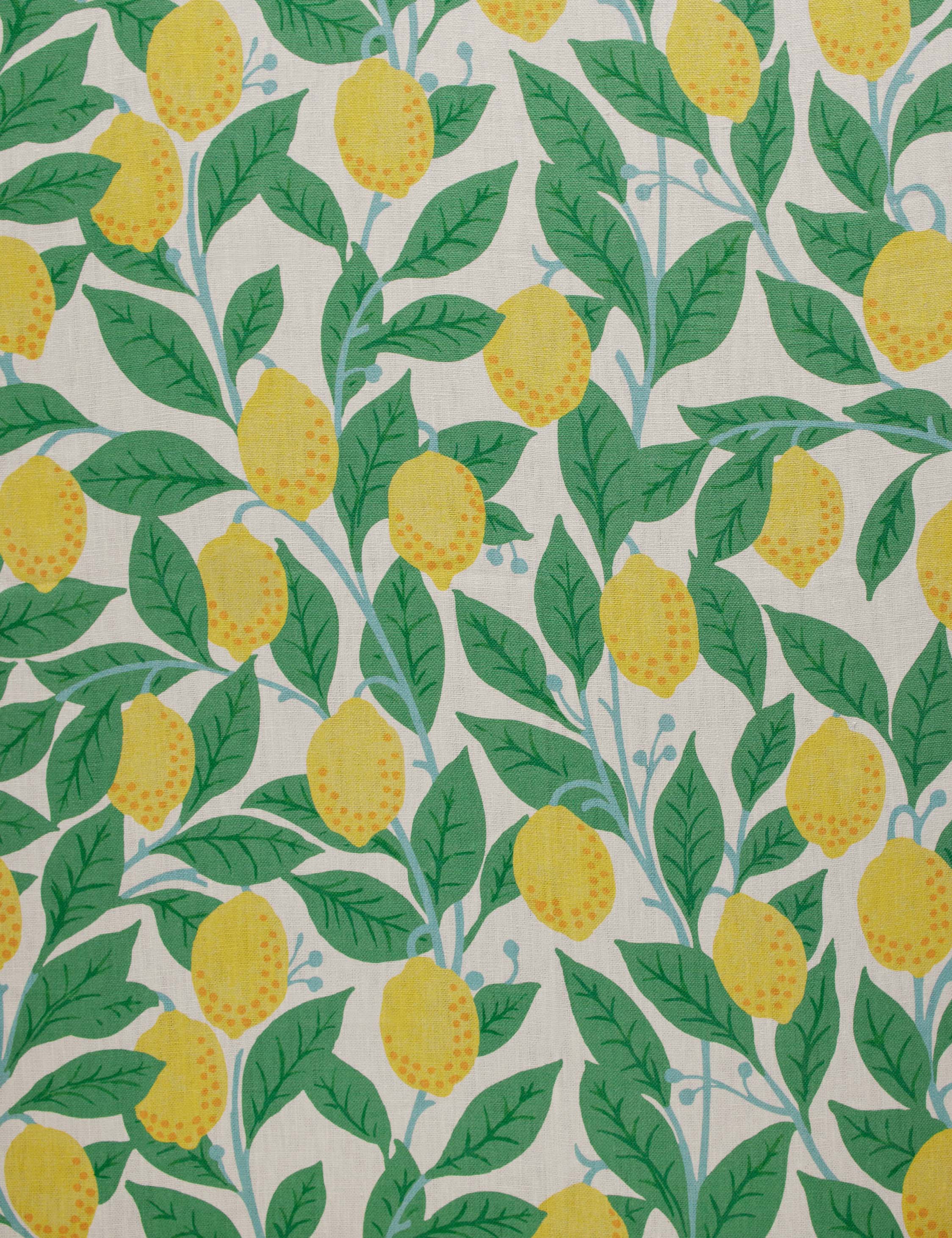 Lemons on Natural on Linen by Nathan Turner - Image 2