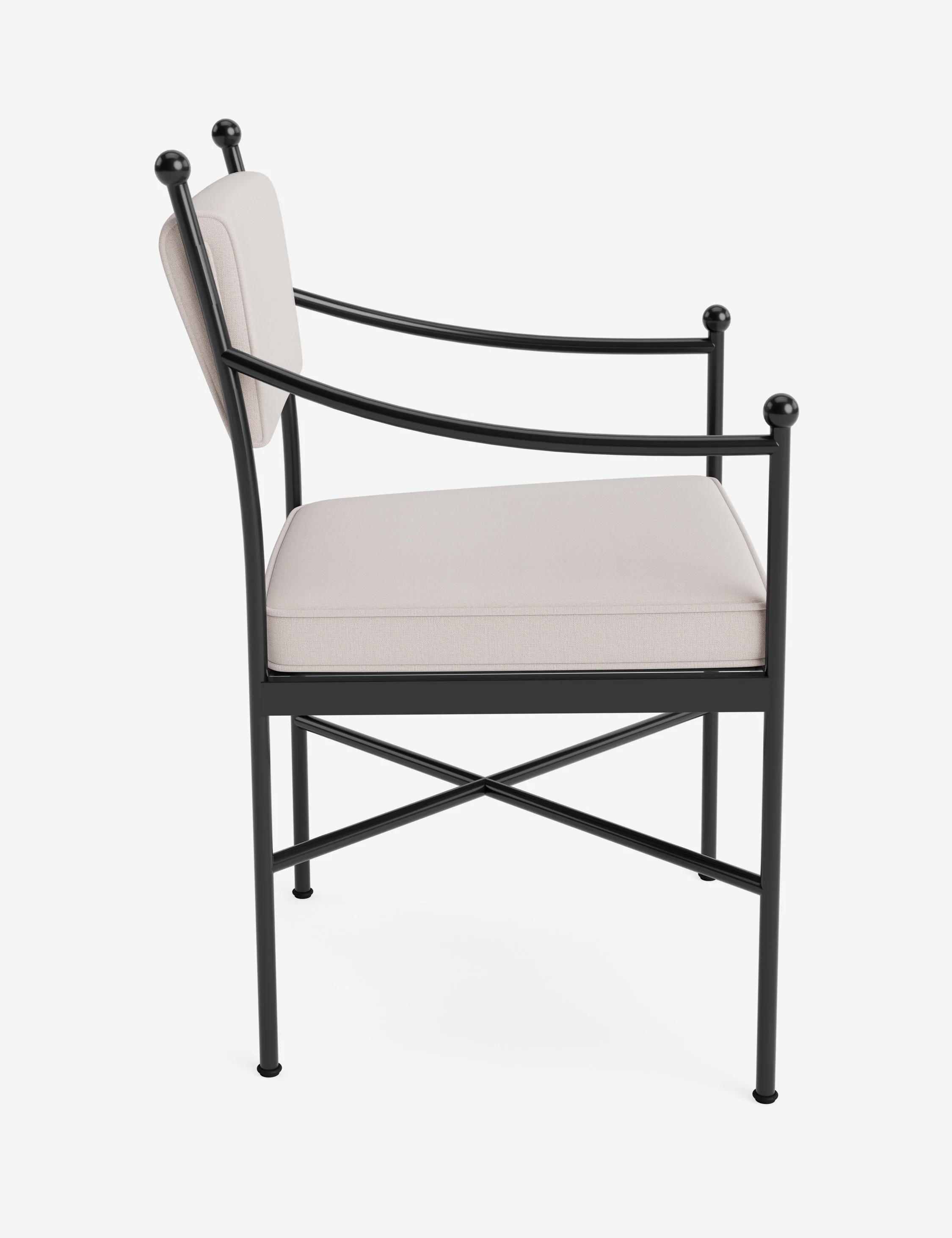 Leni Outdoor Dining Arm Chair Cushion - Image 17
