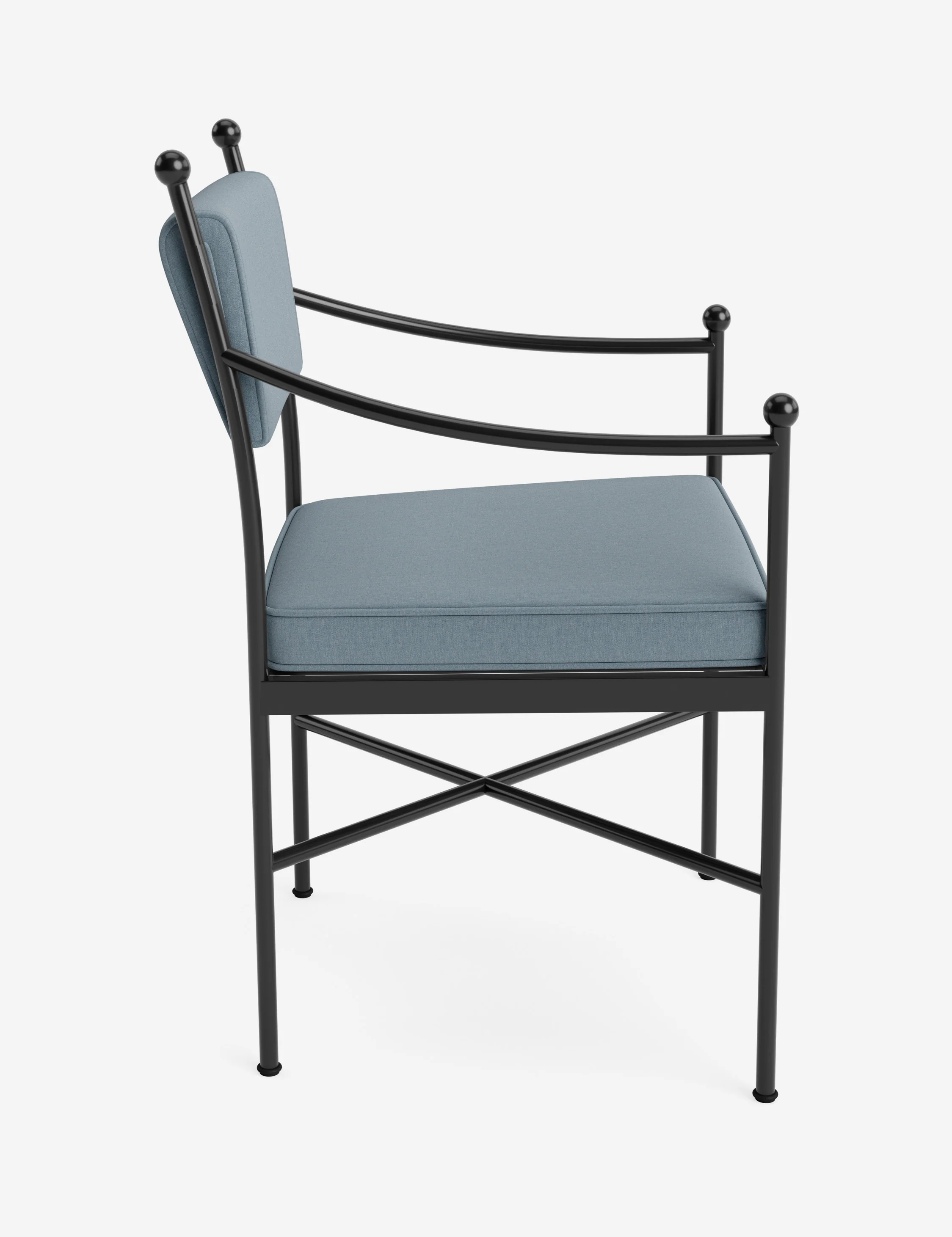 Leni Outdoor Dining Arm Chair Cushion - Image 3