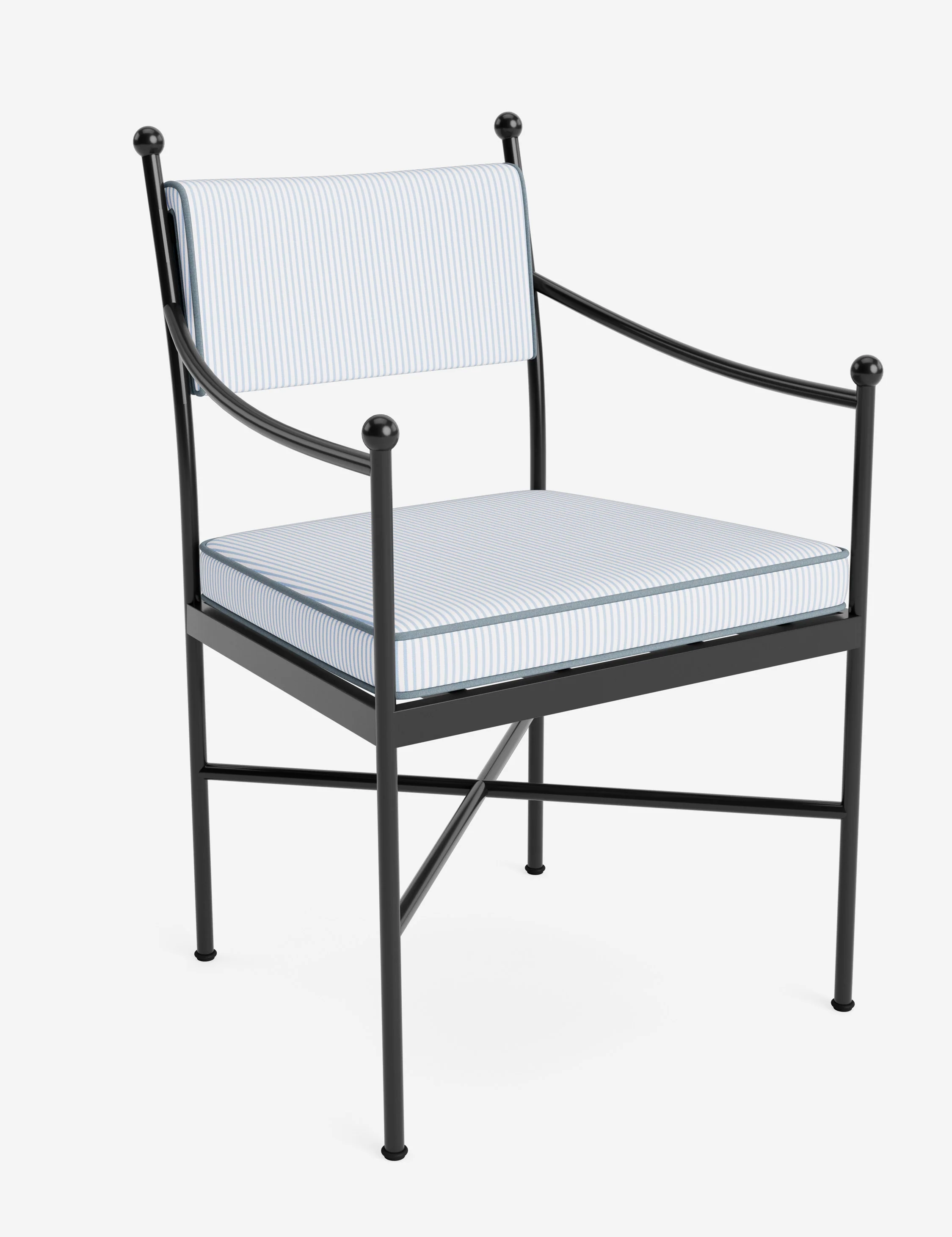 Leni Outdoor Dining Arm Chair Cushion - Image 30