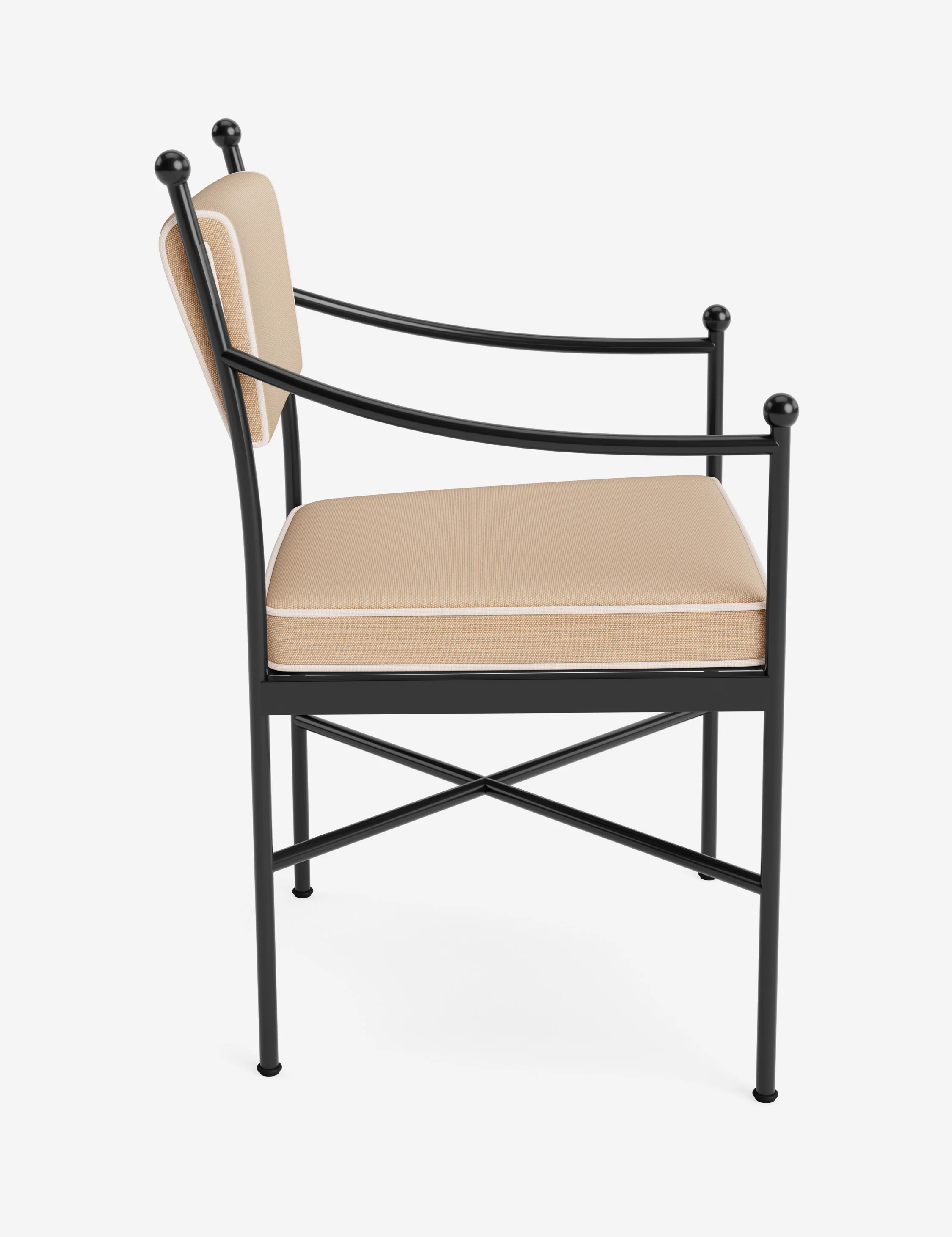 Leni Outdoor Dining Arm Chair Cushion - Image 35