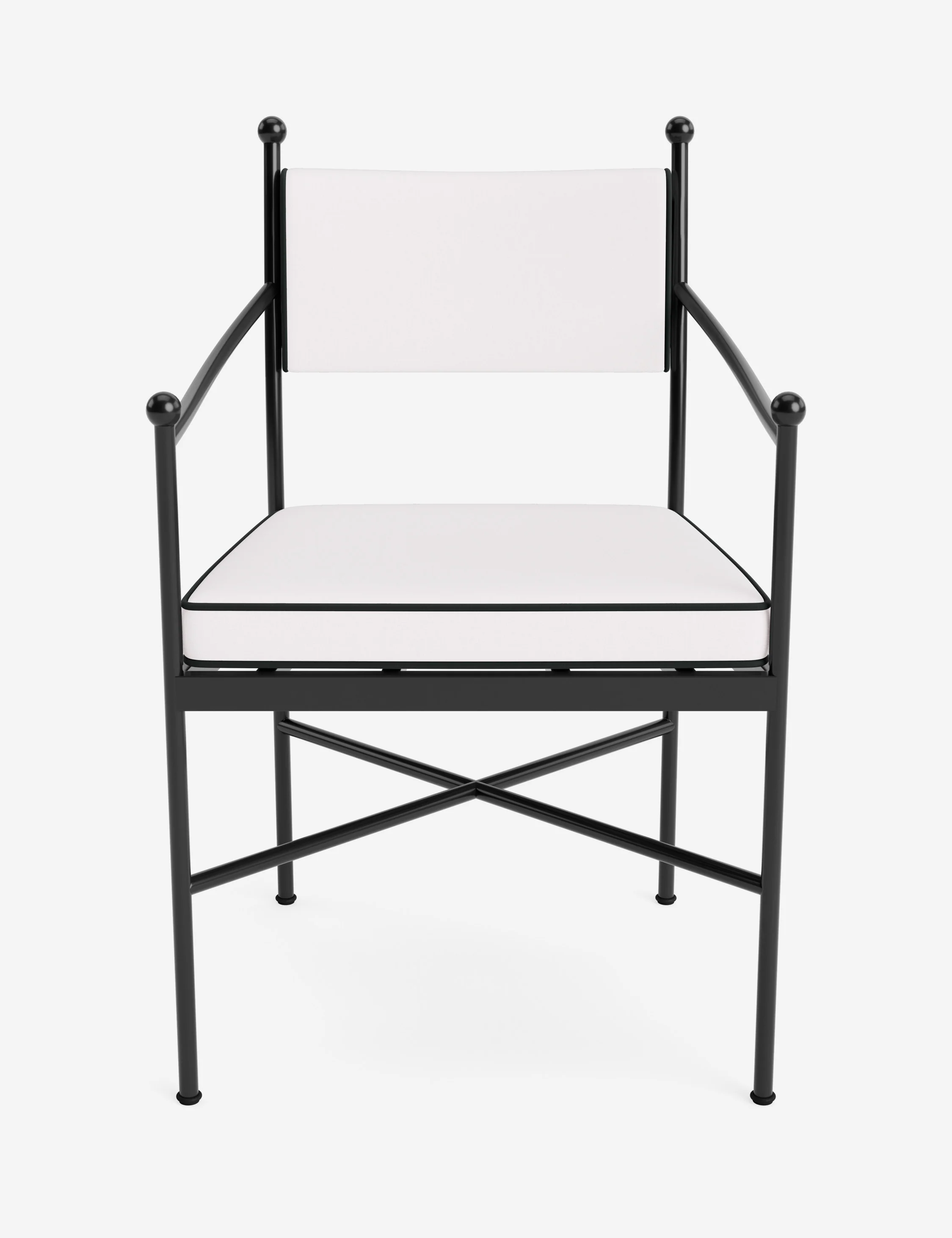 Leni Outdoor Dining Arm Chair Cushion - Image 59