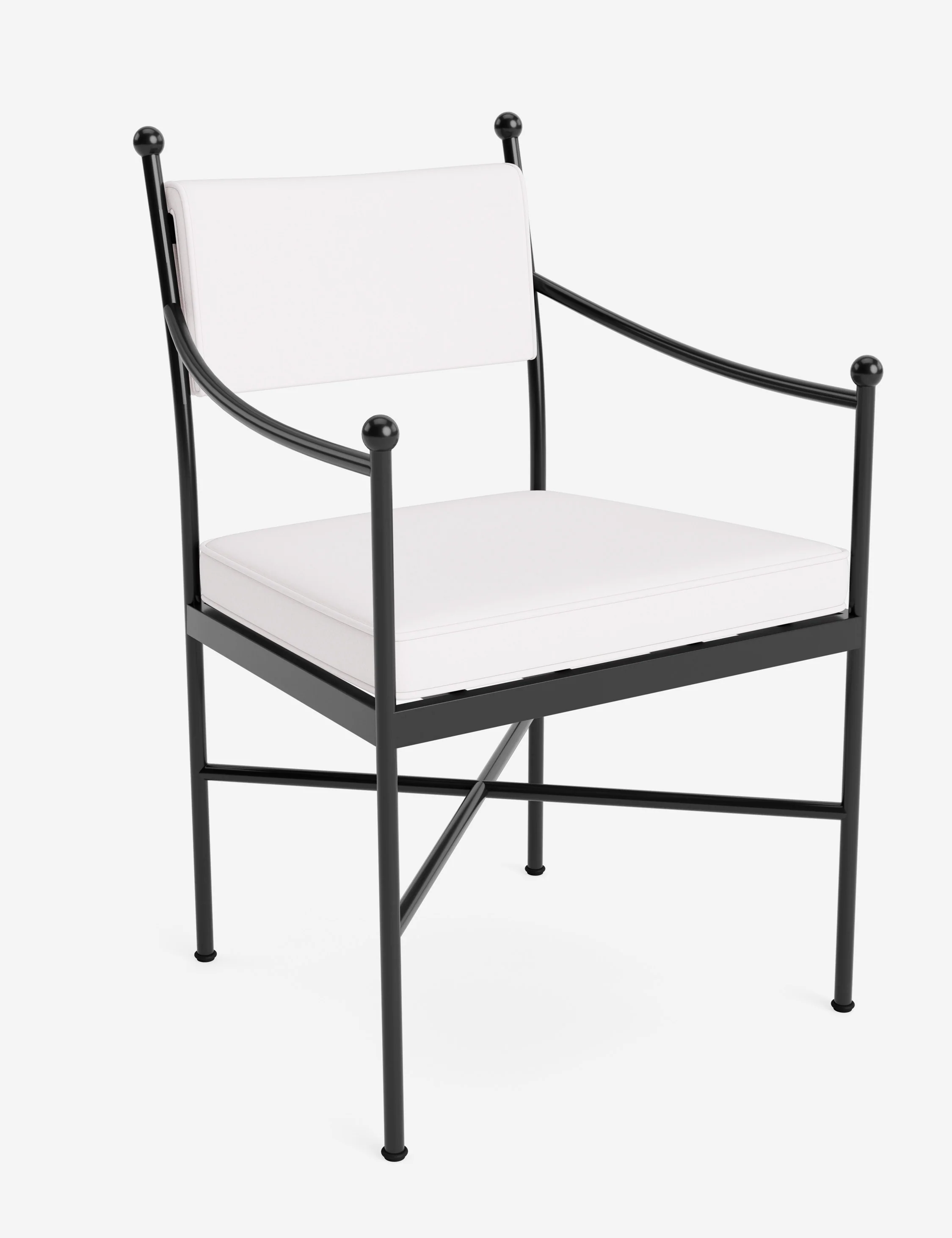 Leni Outdoor Dining Arm Chair Cushion - Image 62