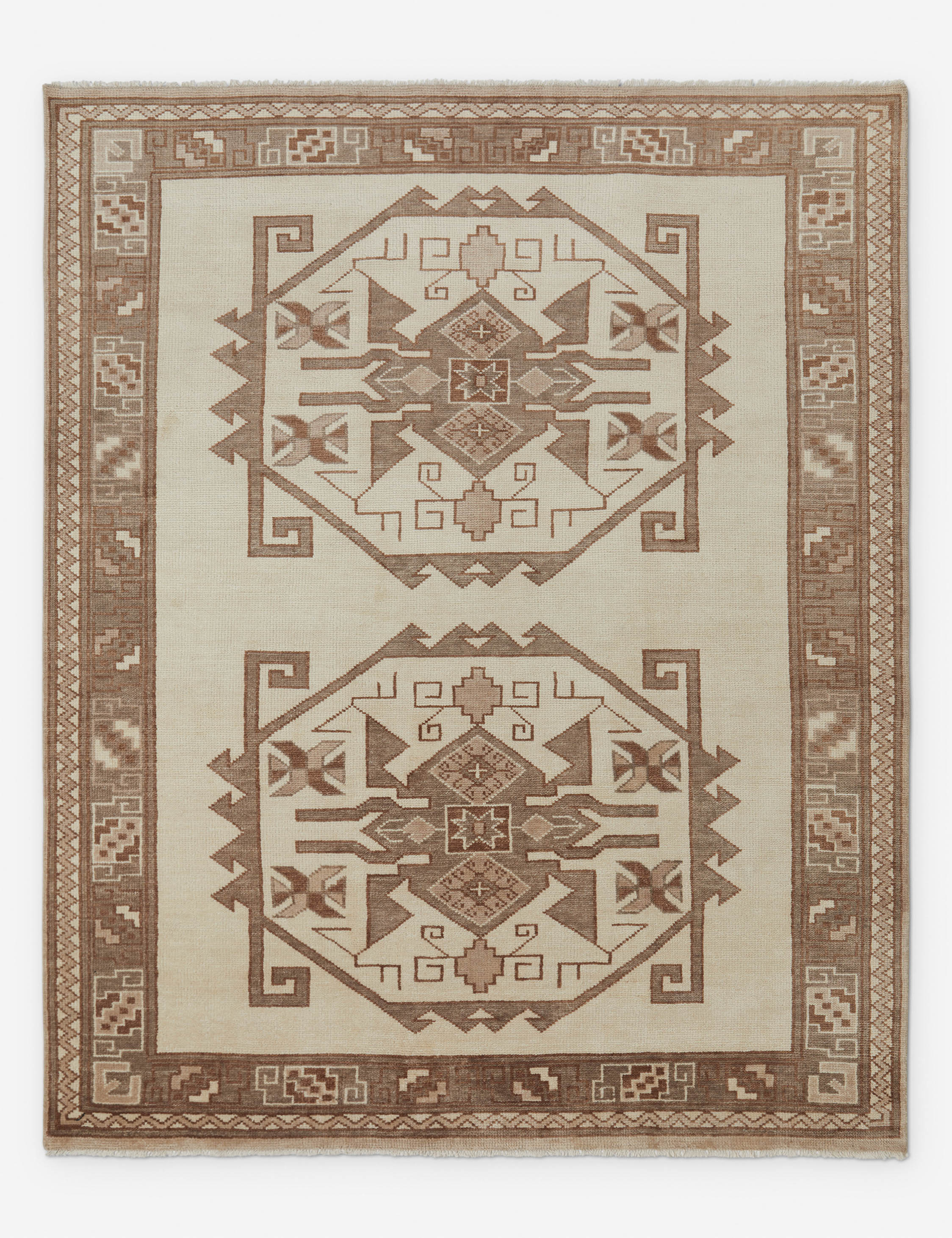 Lesi Hand-Knotted Wool Rug Swatch - Image 3