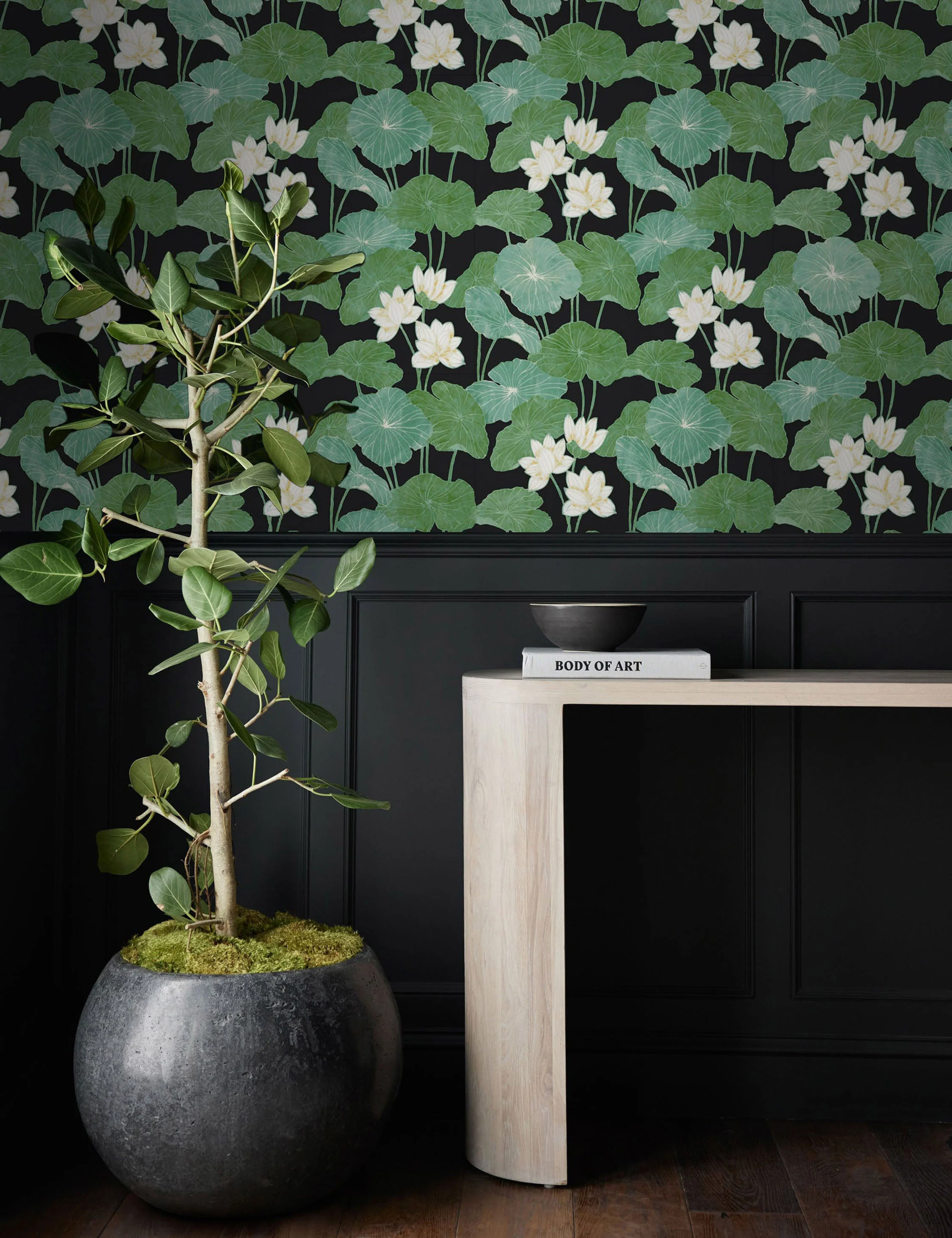 Lily Pad Peel + Stick Wallpaper - Image 3