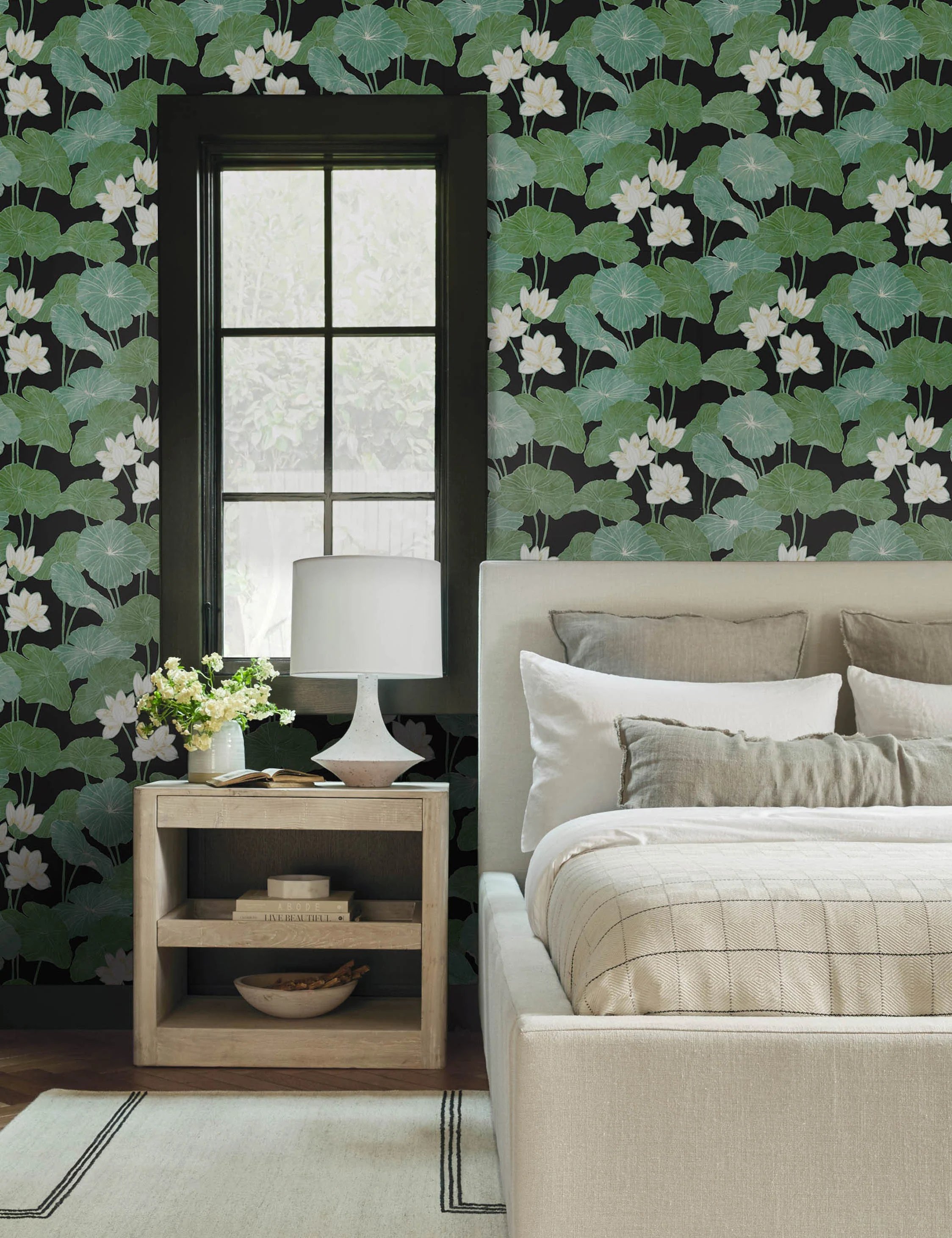 Lily Pad Peel + Stick Wallpaper - Image 5
