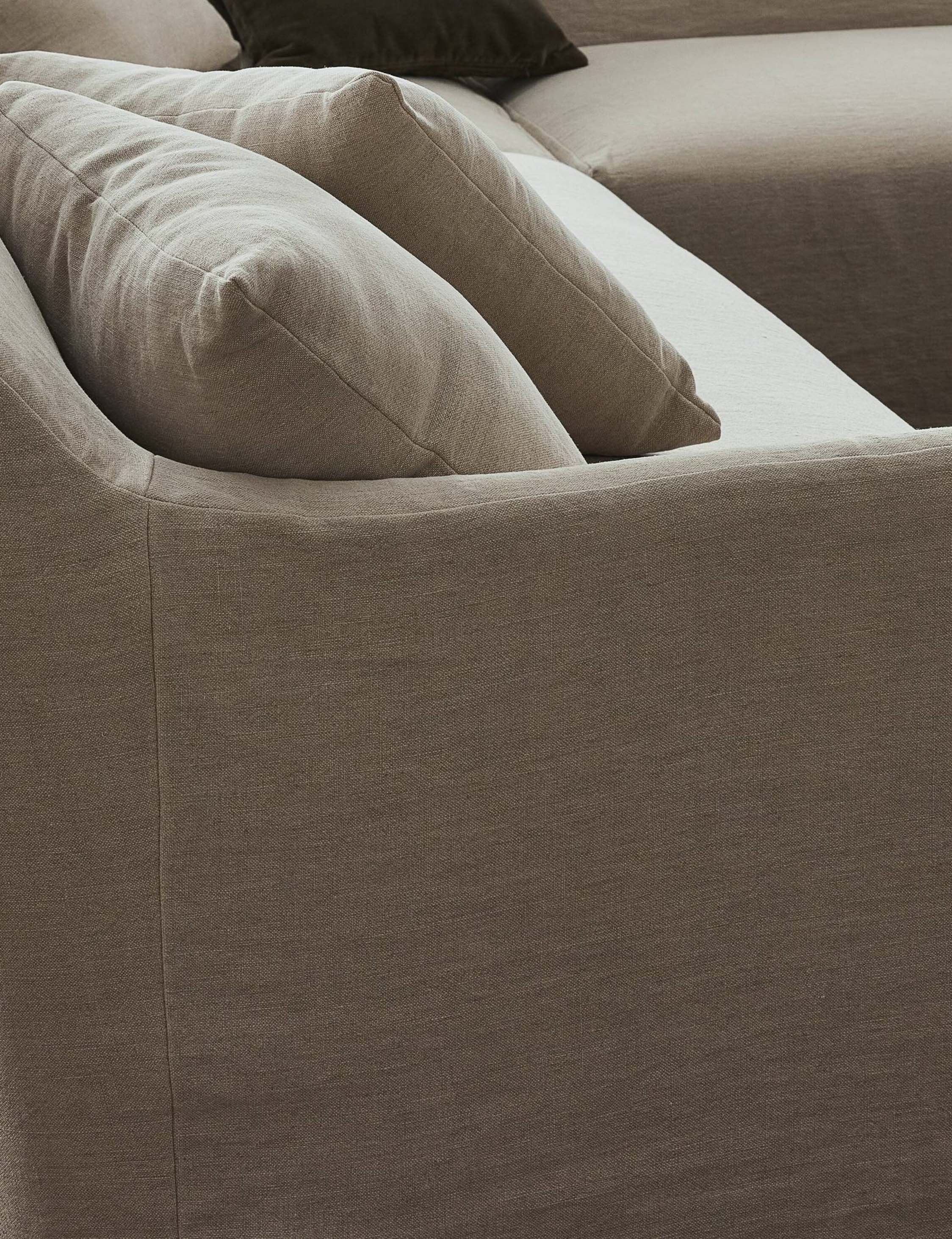 Lowell Slipcover Sectional Sofa by Amber Lewis x Four Hands - Image 6