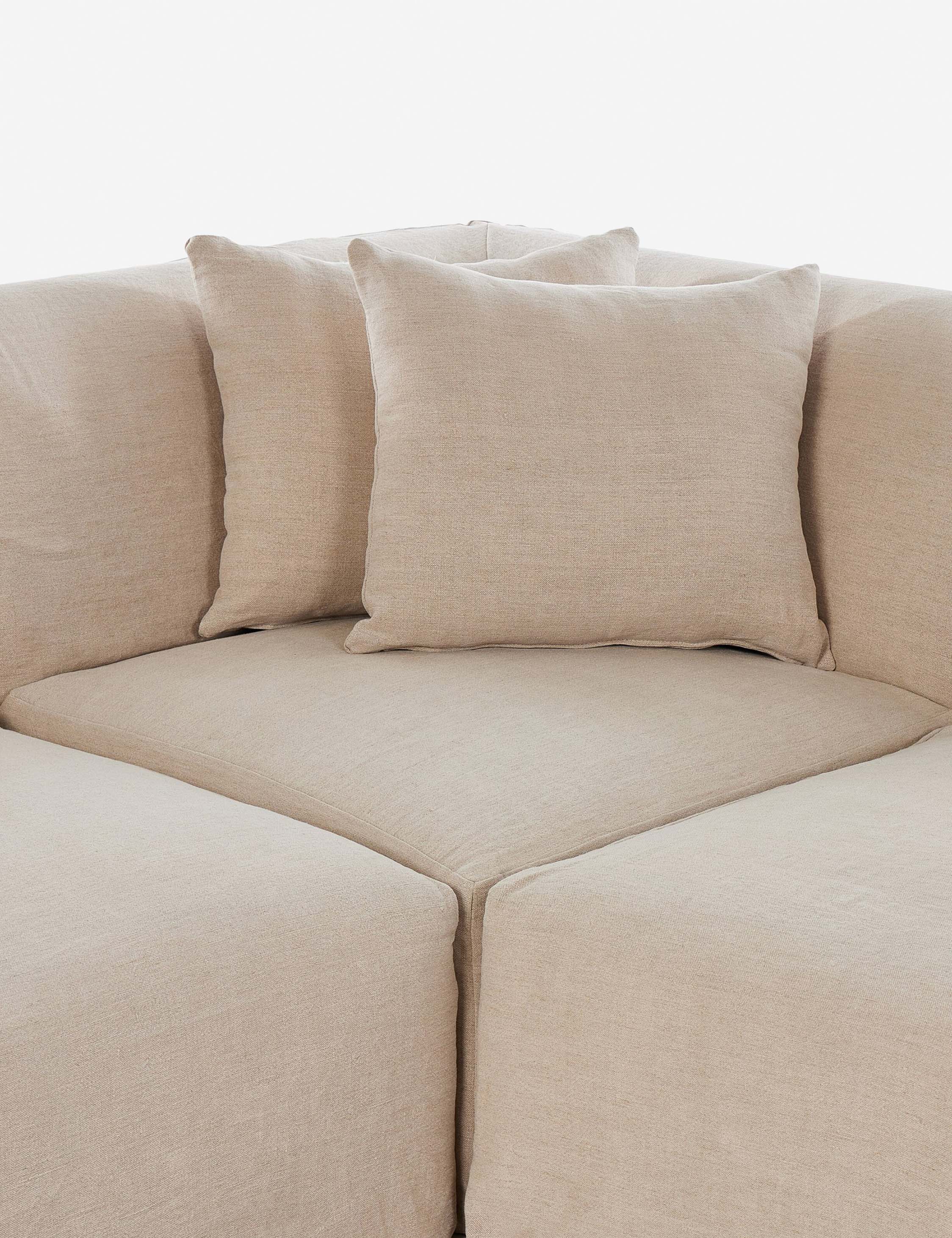 Lowell Slipcover Sectional Sofa by Amber Lewis x Four Hands - Image 7