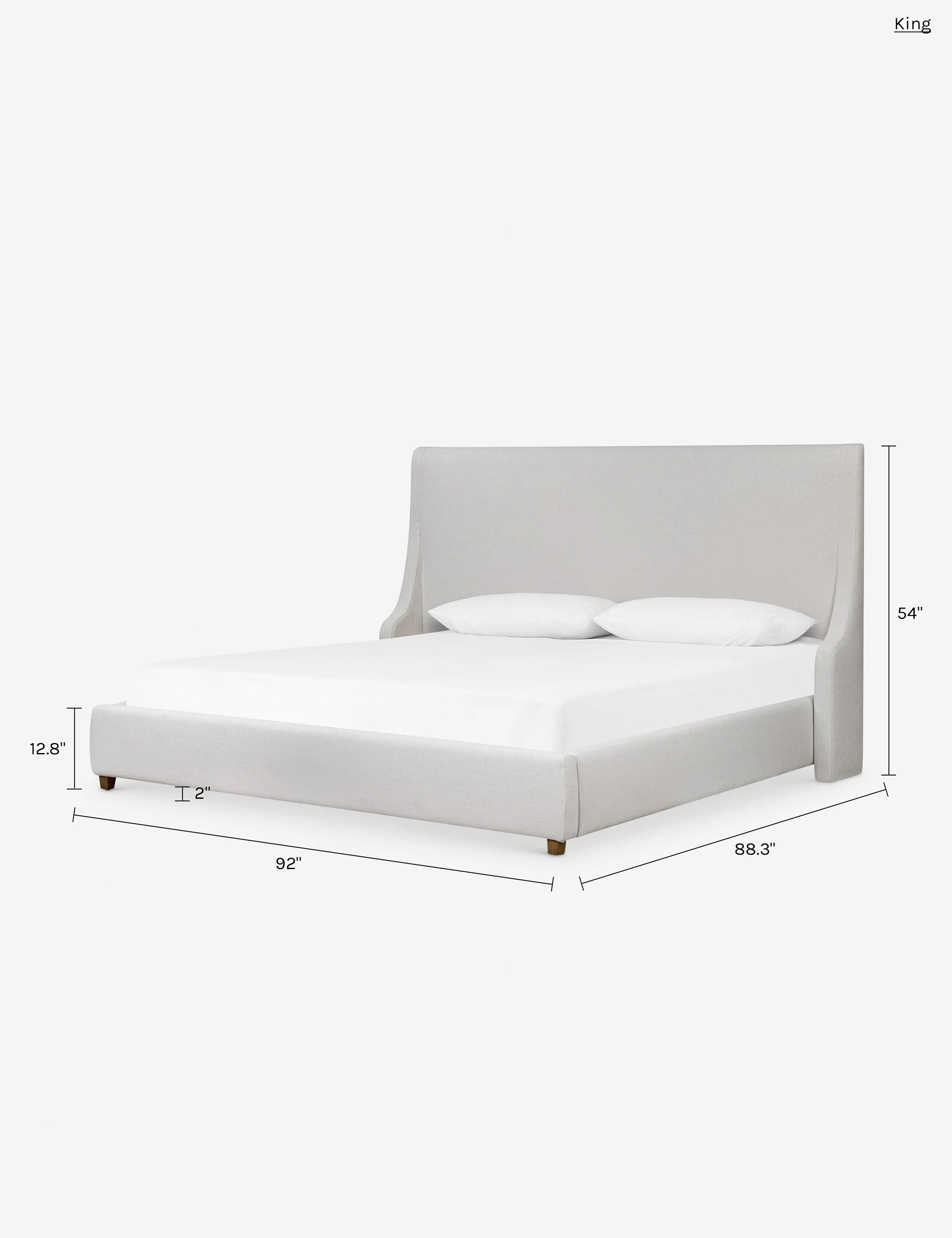 Lucine Platform Bed - Image 9