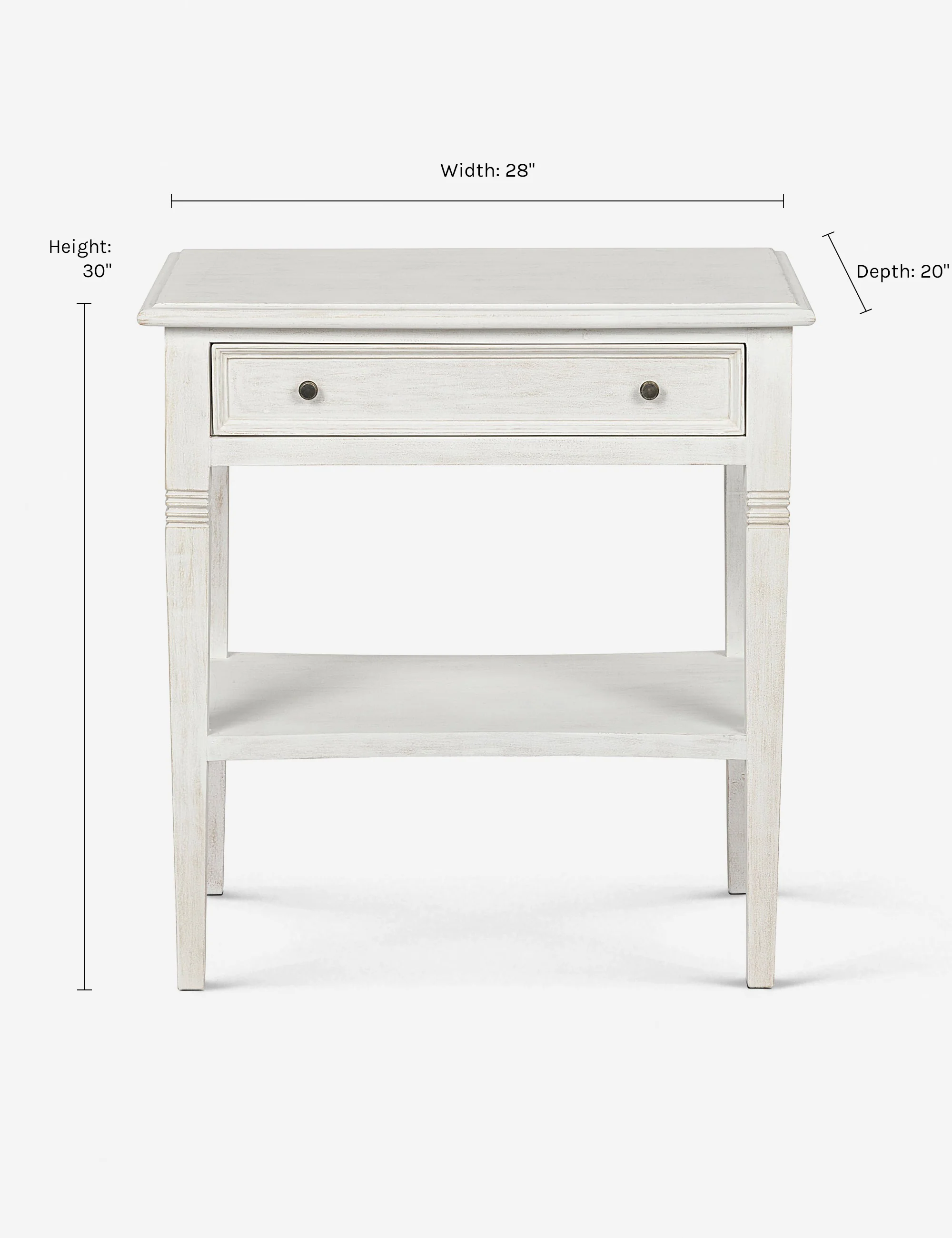 Luna 1 Drawer Nightstand - Image 6