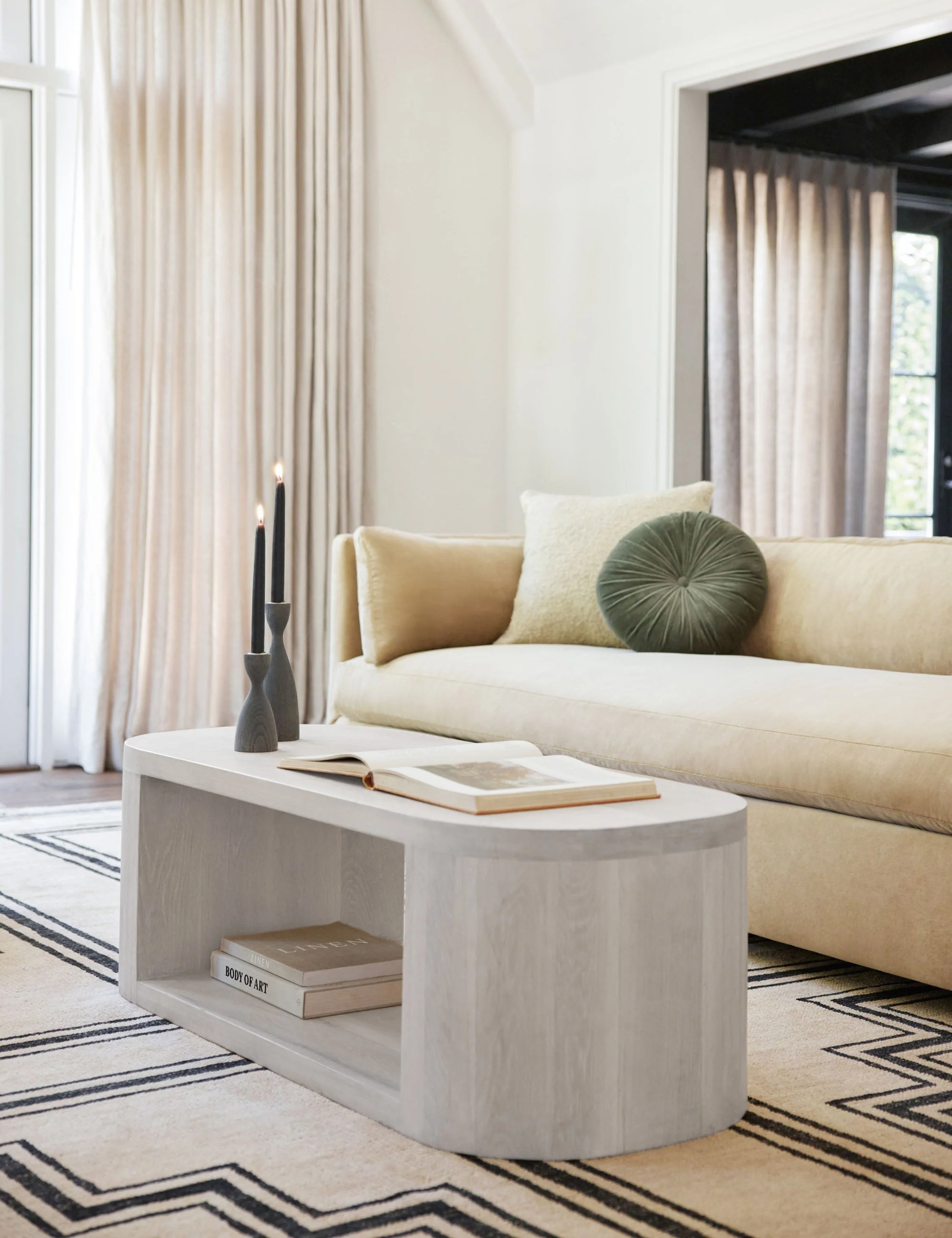 Luna Oval Coffee Table - Image 11