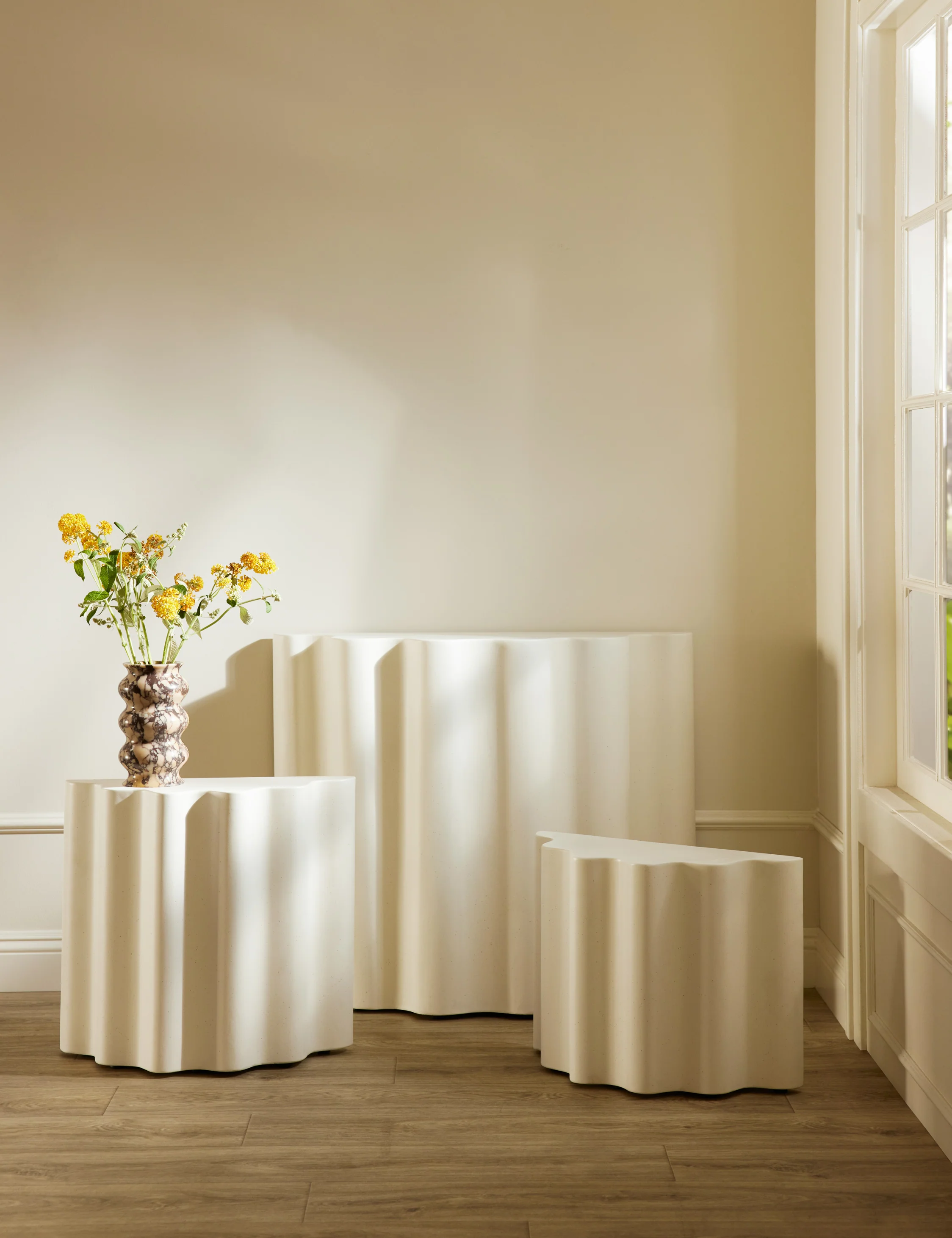 Lune Indoor / Outdoor Side Table by Lolly Lolly Ceramics - Image 15