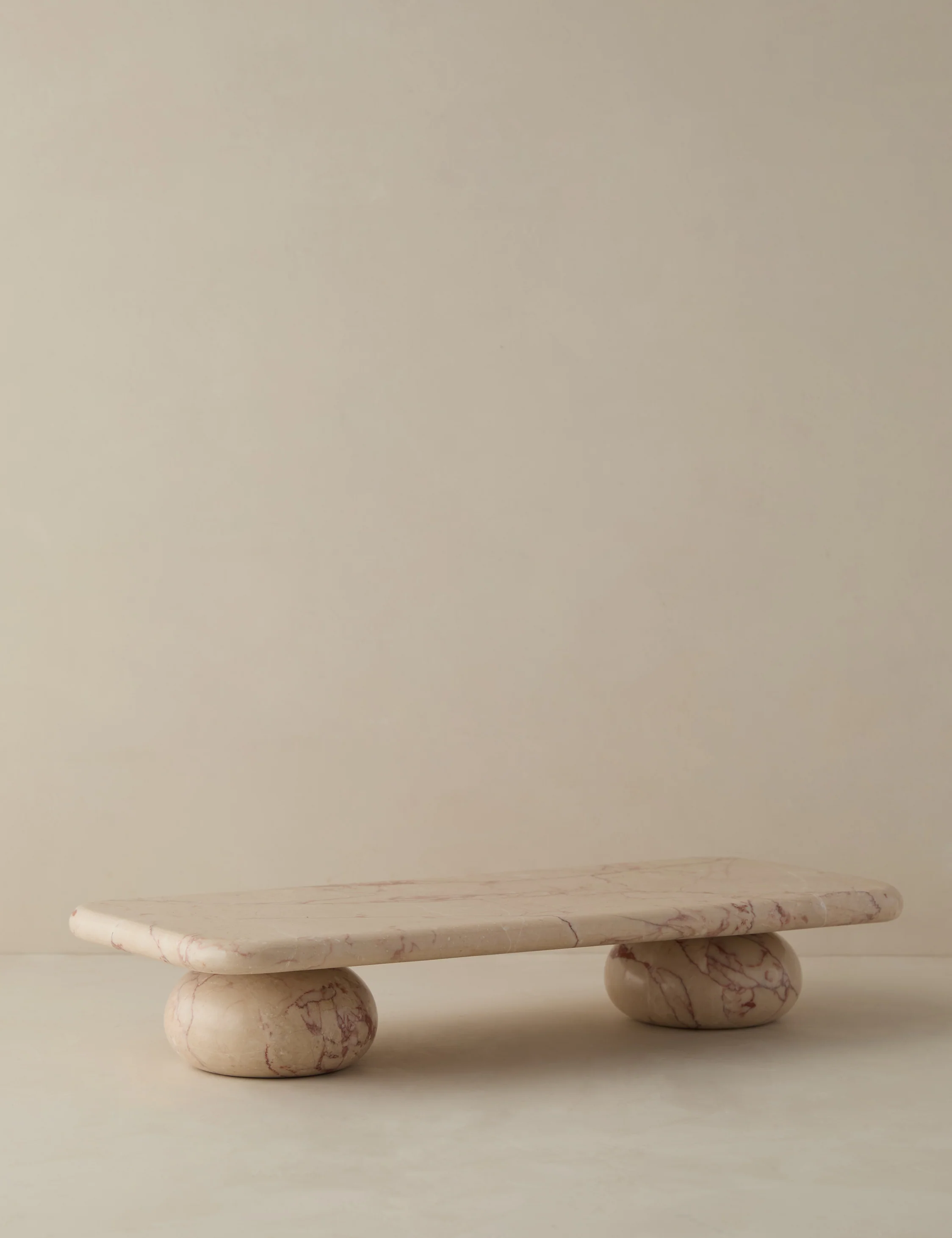 Lusine Rectangular Marble Serving Stand - Image 2