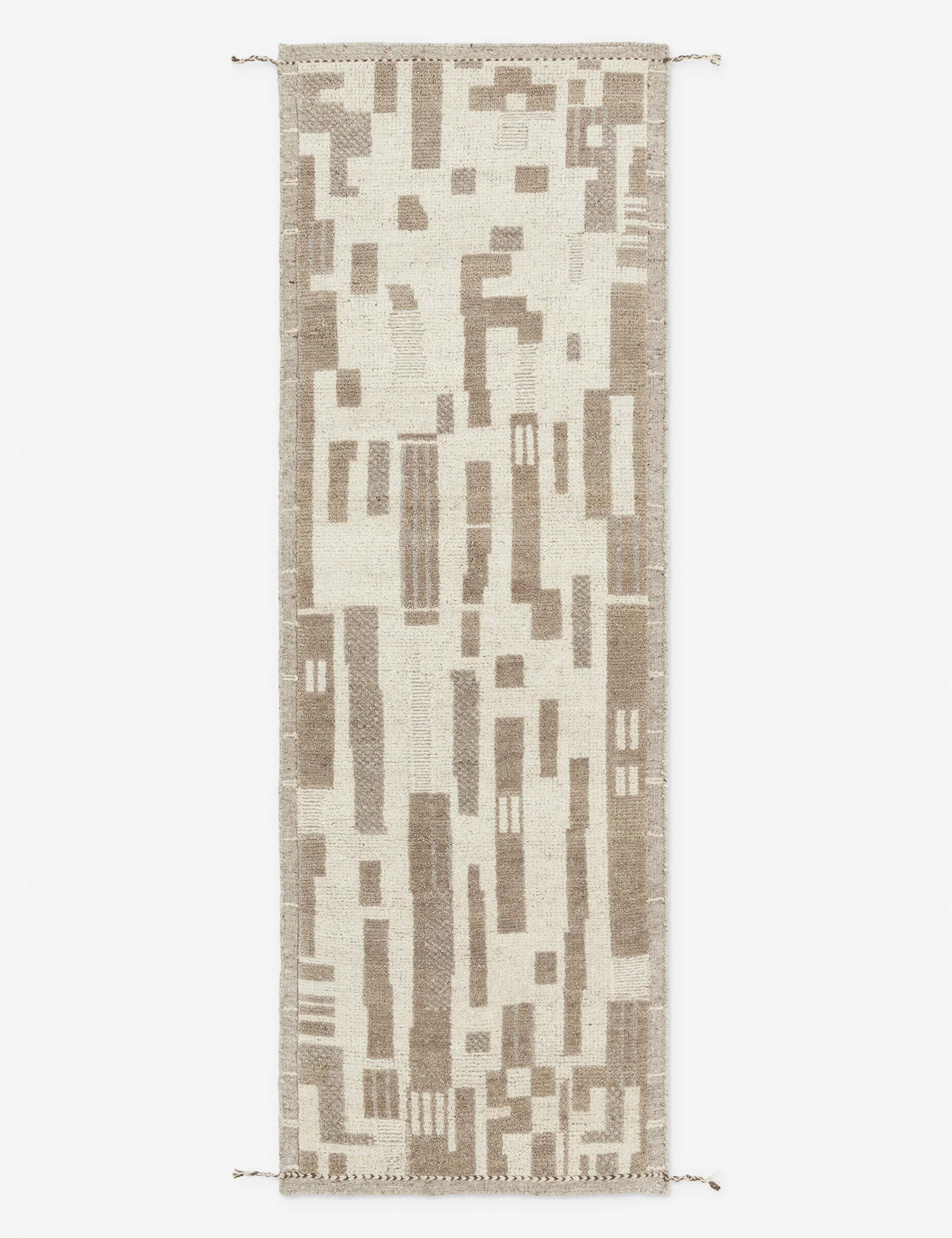 Lyons Moroccan-Style Hand-Knotted Wool Rug - Image 3