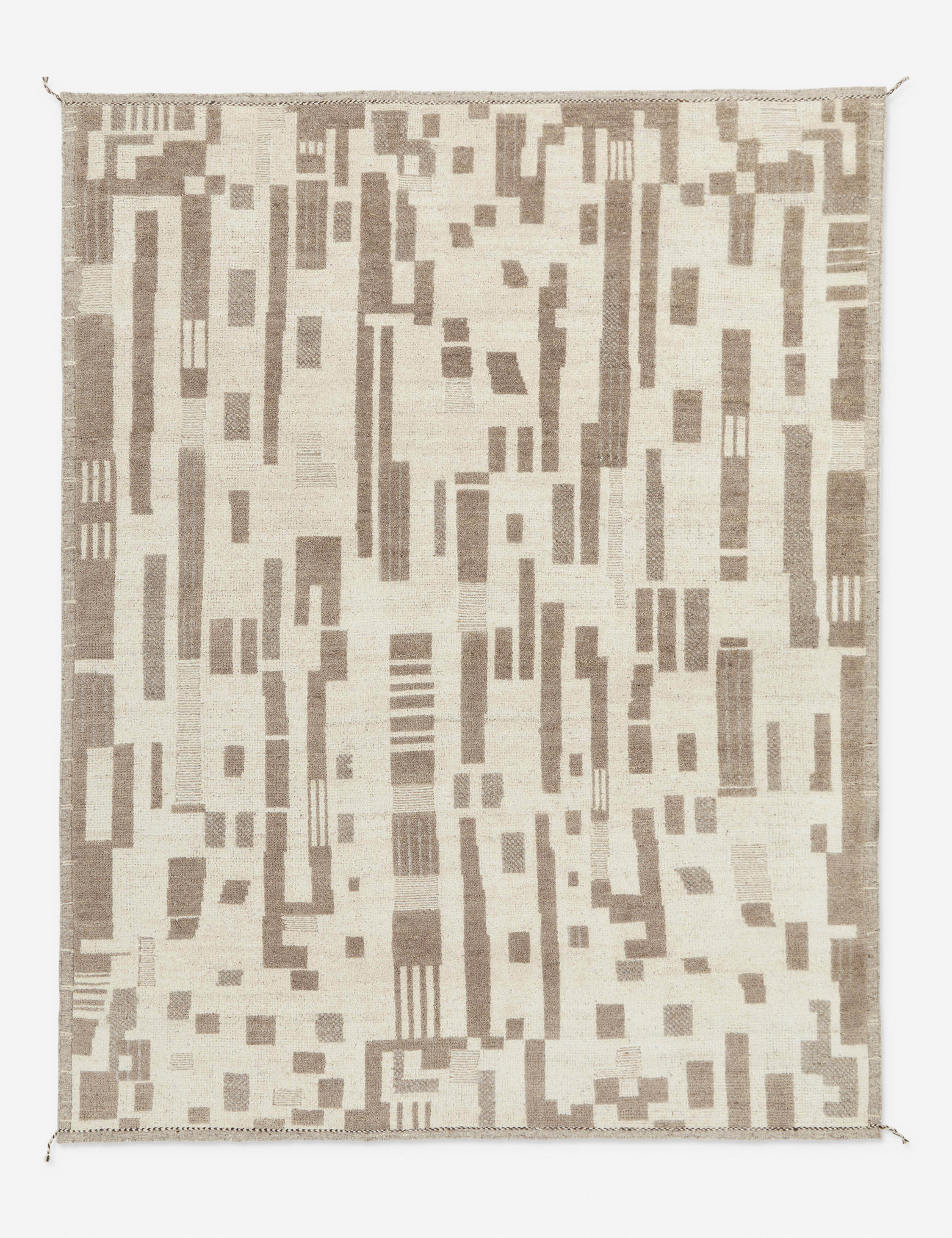 Lyons Moroccan-Style Hand-Knotted Wool Rug Swatch - Image 2