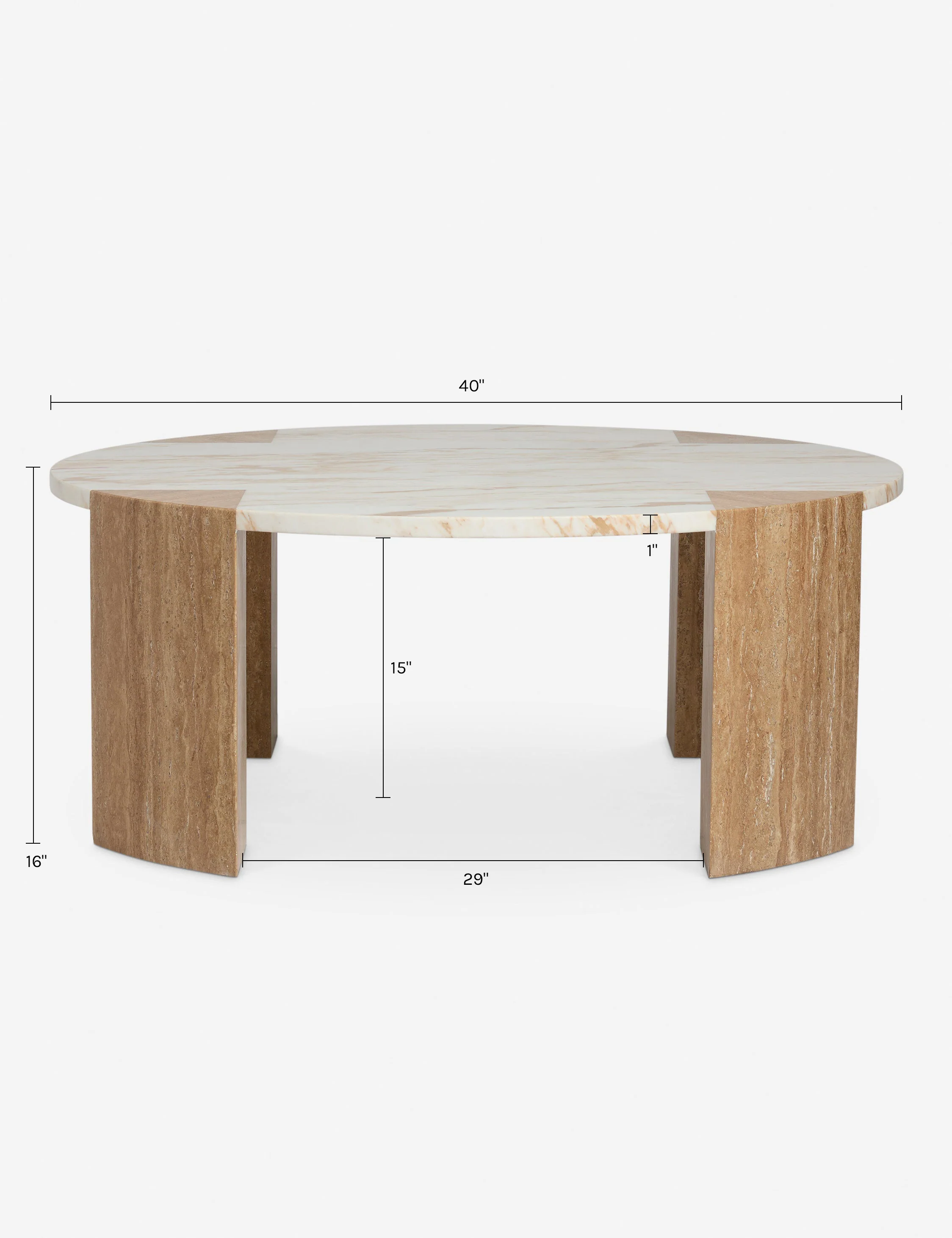 Mahoe Round Coffee Table by Carly Cushnie - Image 7