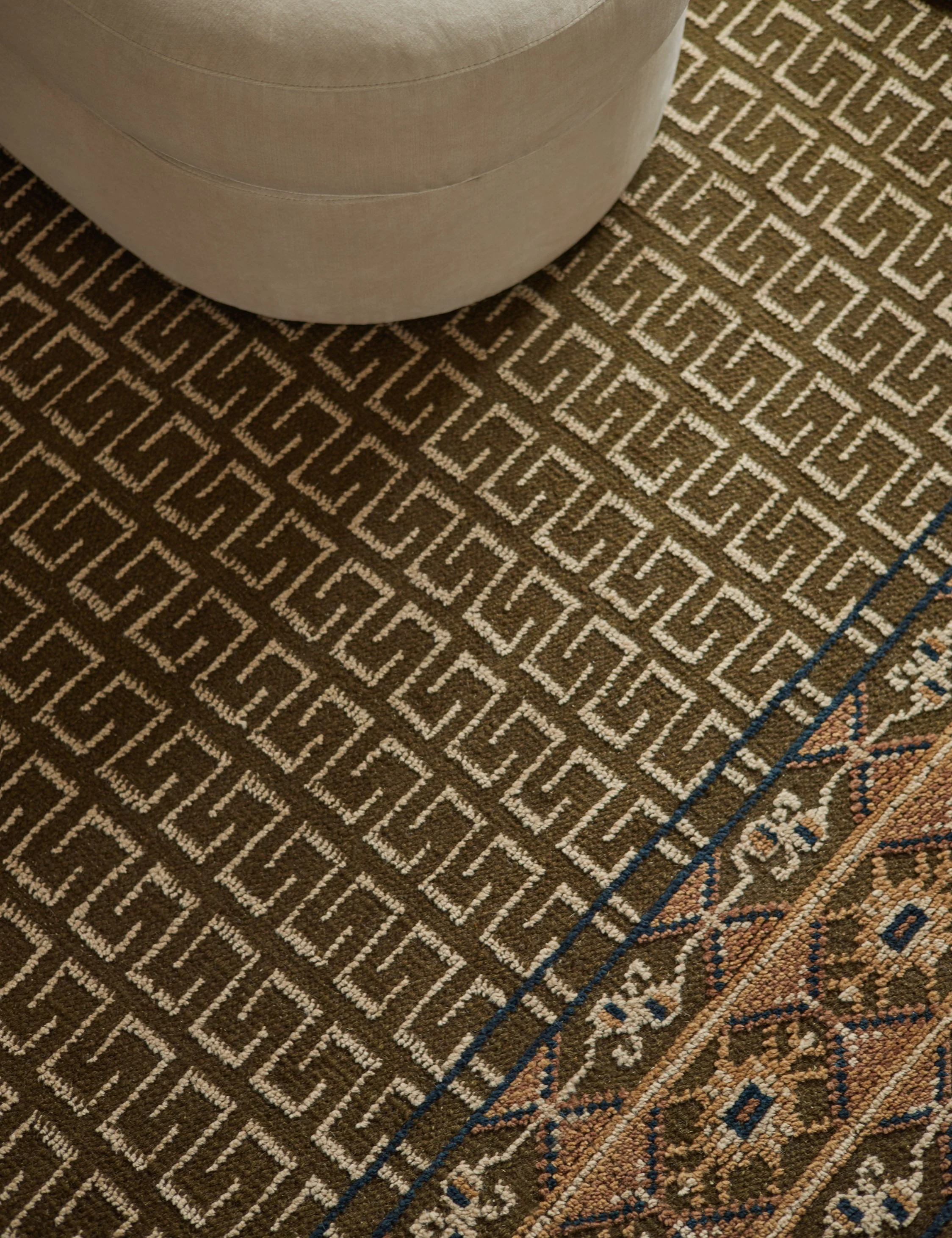 Manca Hand-Knotted Wool Rug Swatch