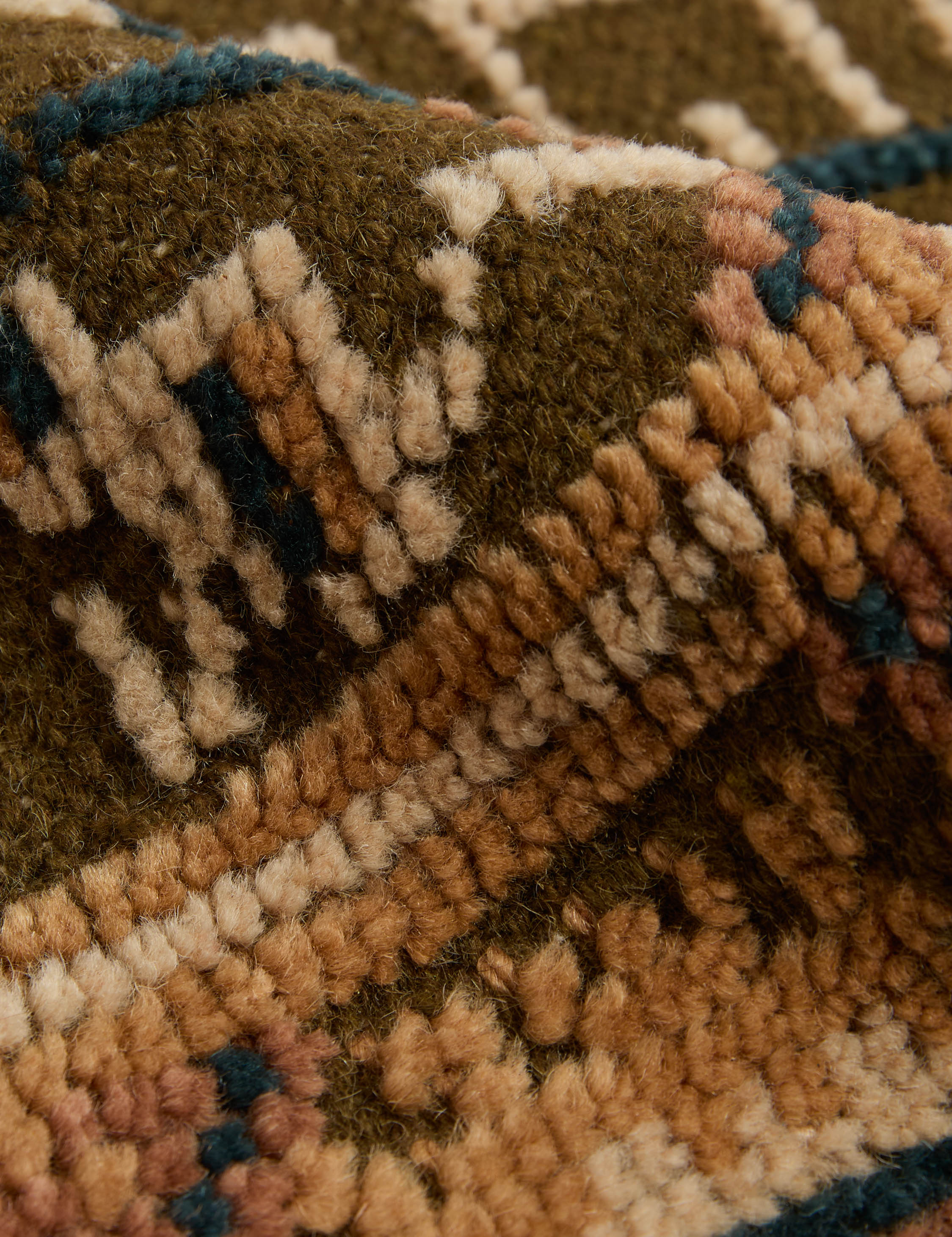 Manca Hand-Knotted Wool Rug Swatch - Image 4