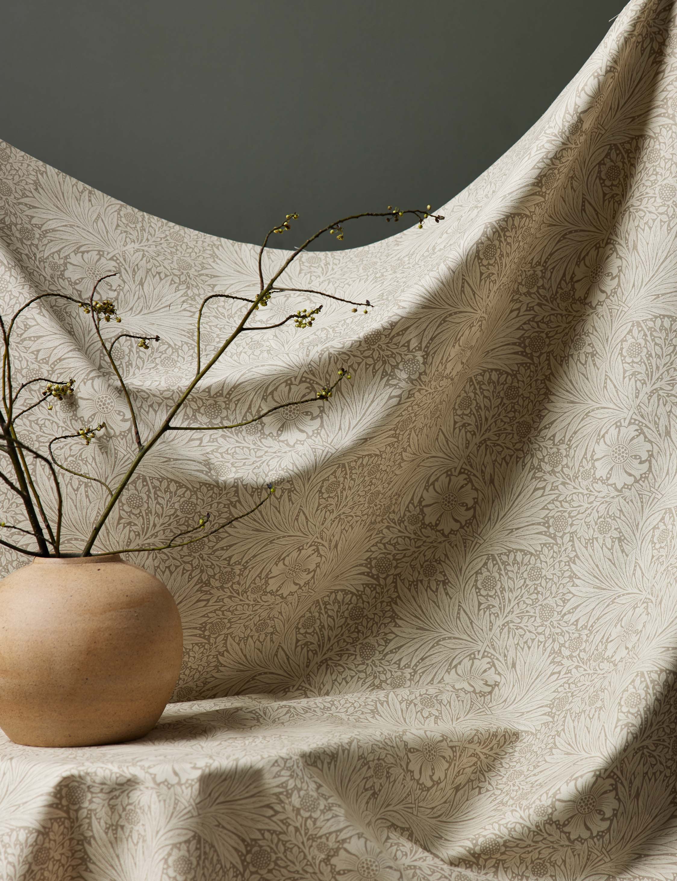 Marigold Linen Blend Fabric by Morris & Co. - Image 5