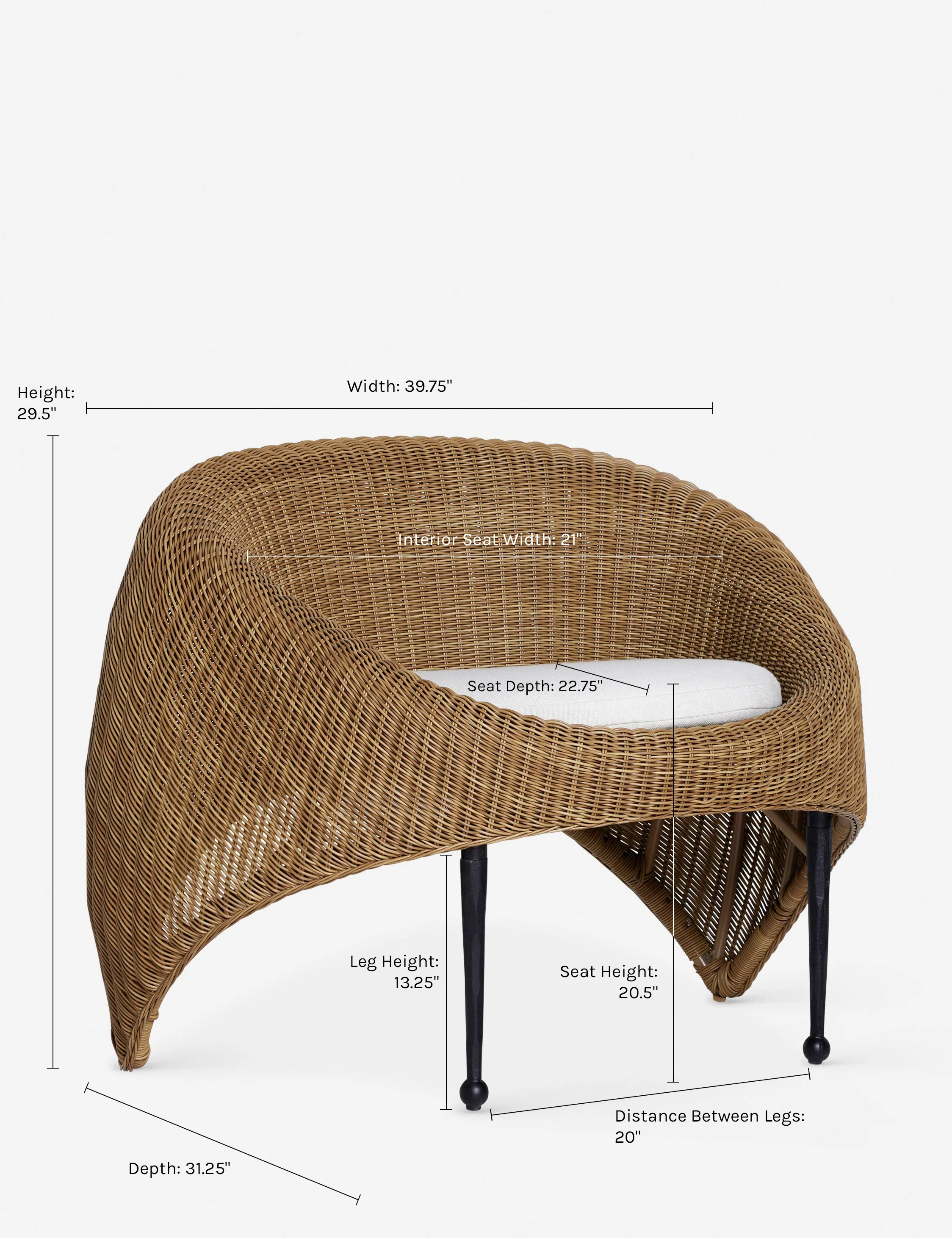 Marisol Outdoor Accent Chair by Sarah Sherman Samuel - Image 11