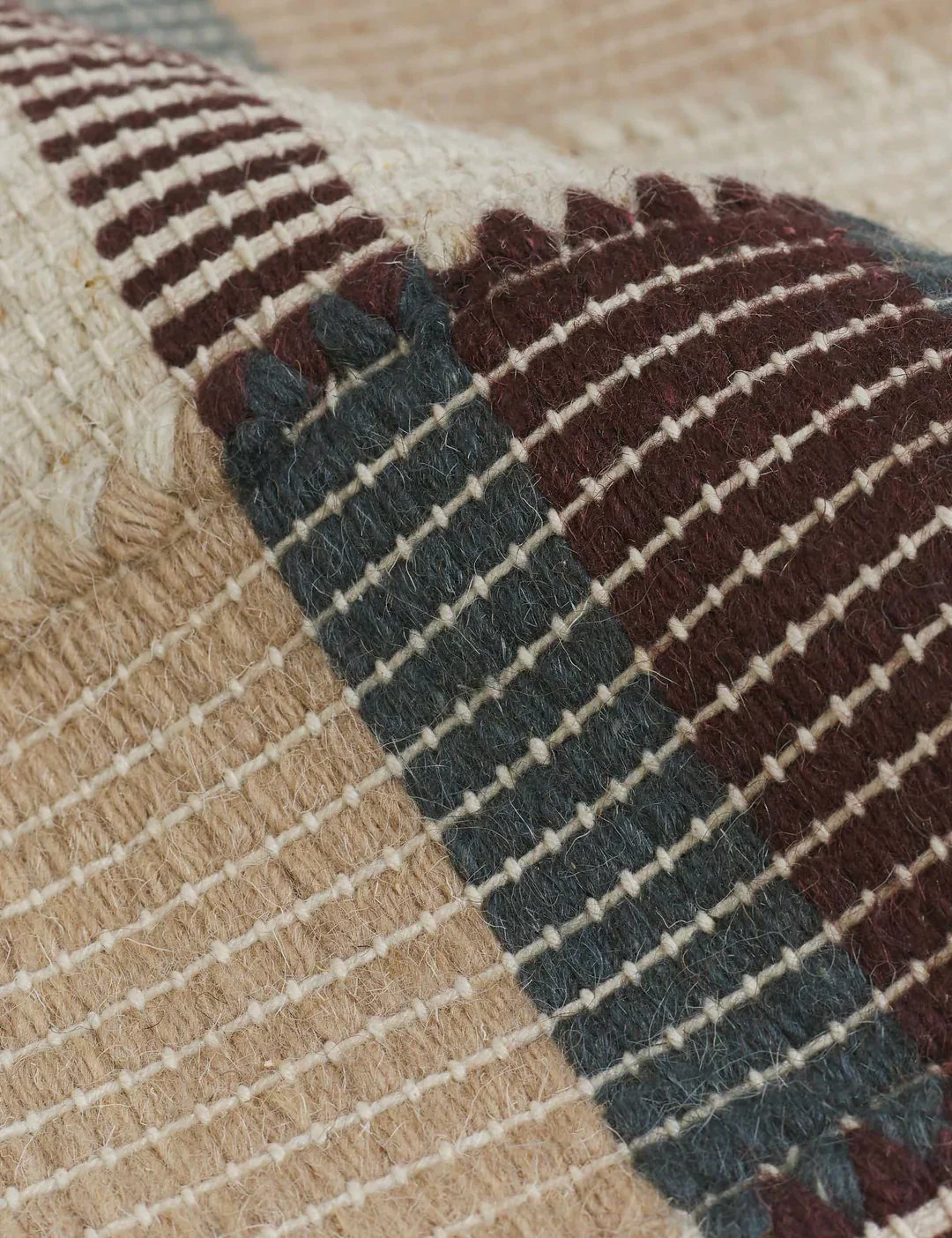 Marli Flatweave Wool Rug Swatch by Nina Freudenberger - Image 3