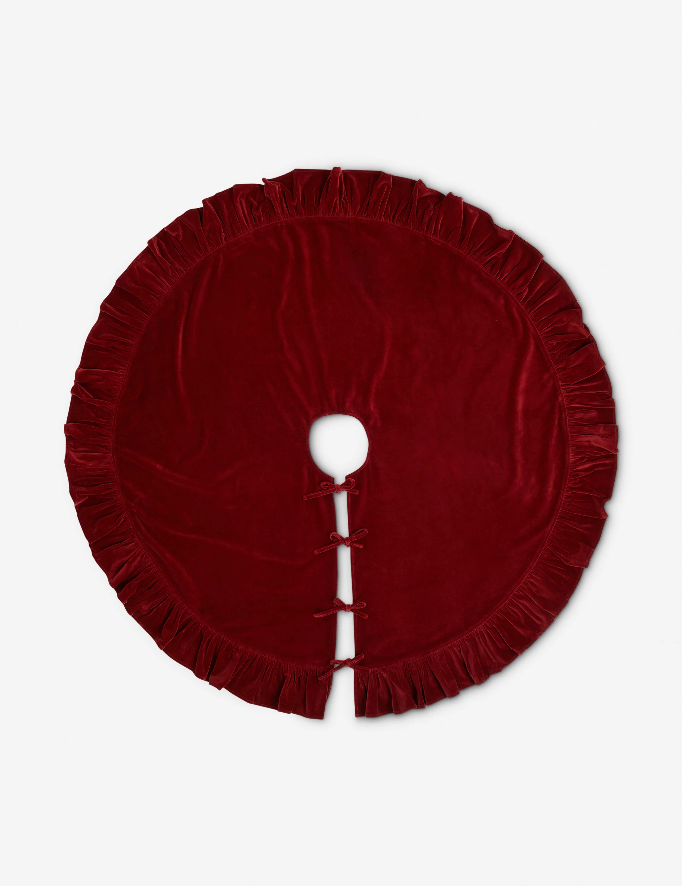 Mauree Velvet Tree Skirt - Image 10