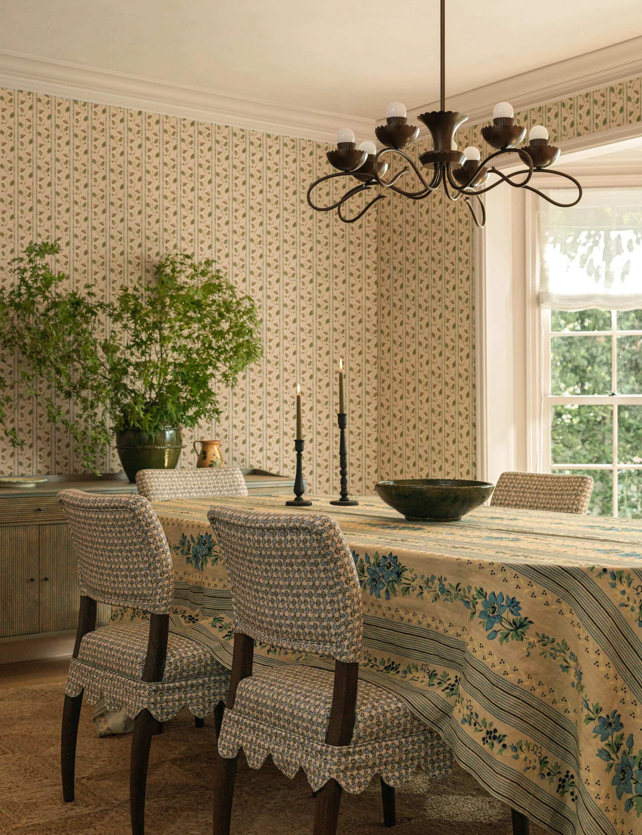 Mayla Grasscloth Wallpaper by Heidi Caillier - Image 3