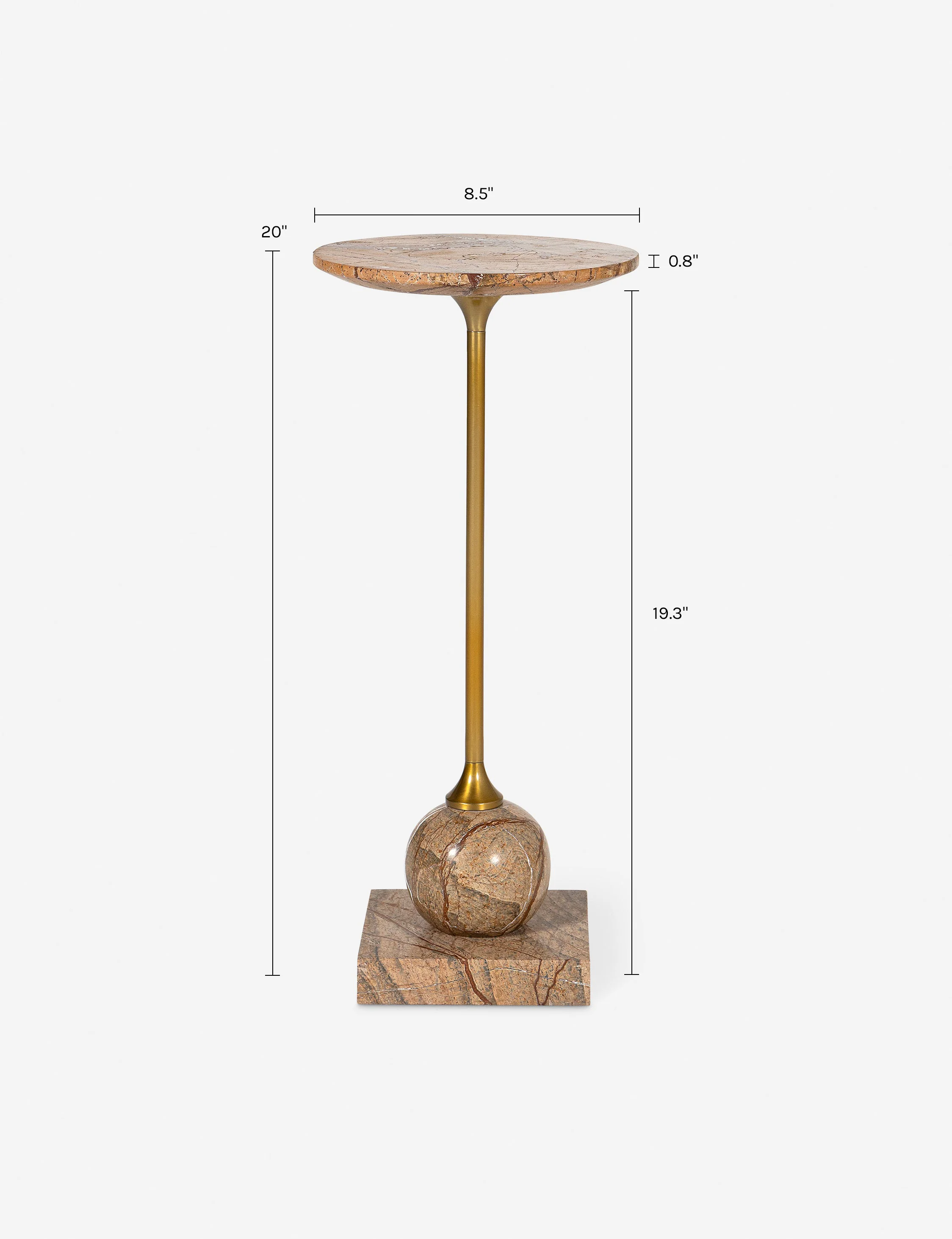 Meazza Round Side Table - Image 20