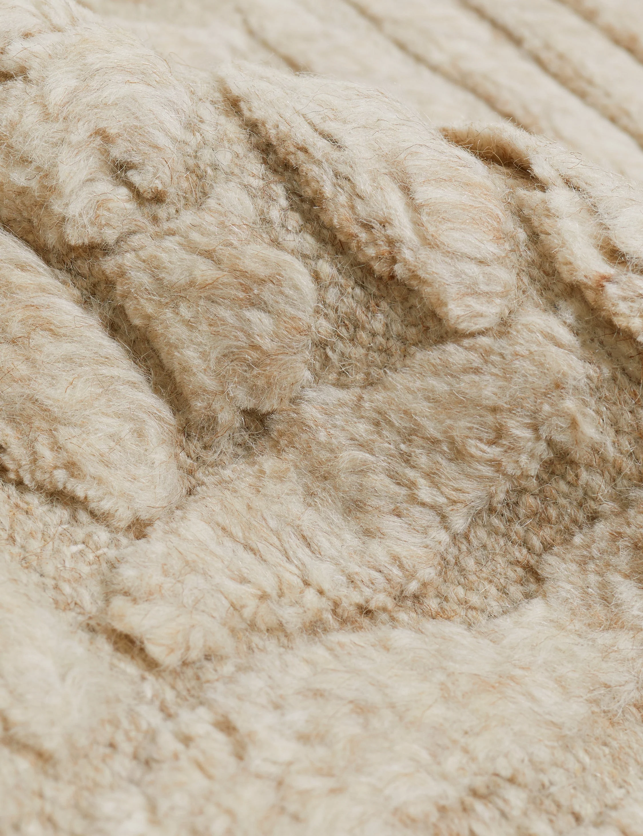 Metz Hand-Knotted Wool Rug Swatch - Image 3