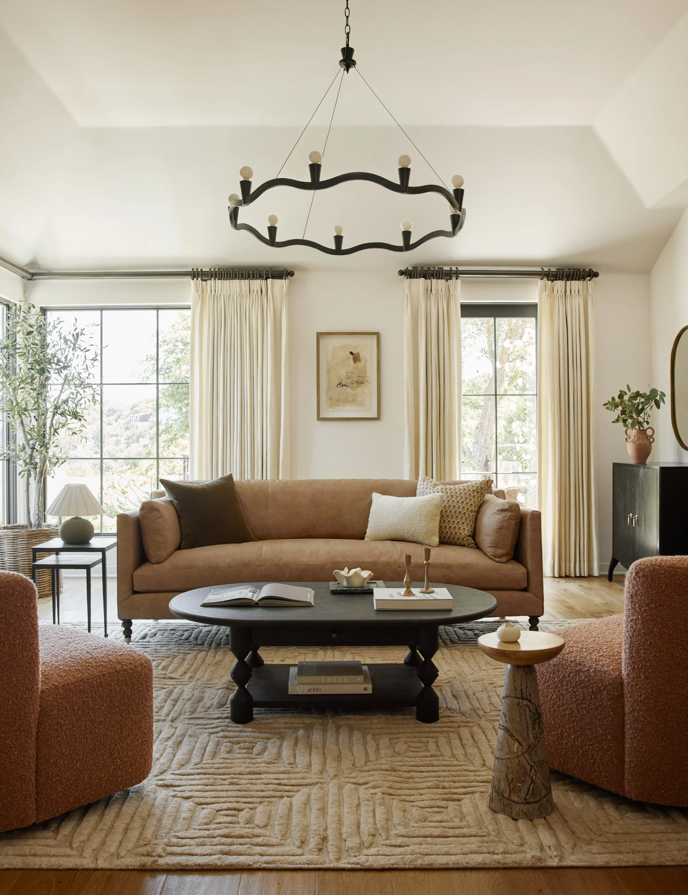 Metz Hand-Knotted Wool Rug Swatch - Image 5